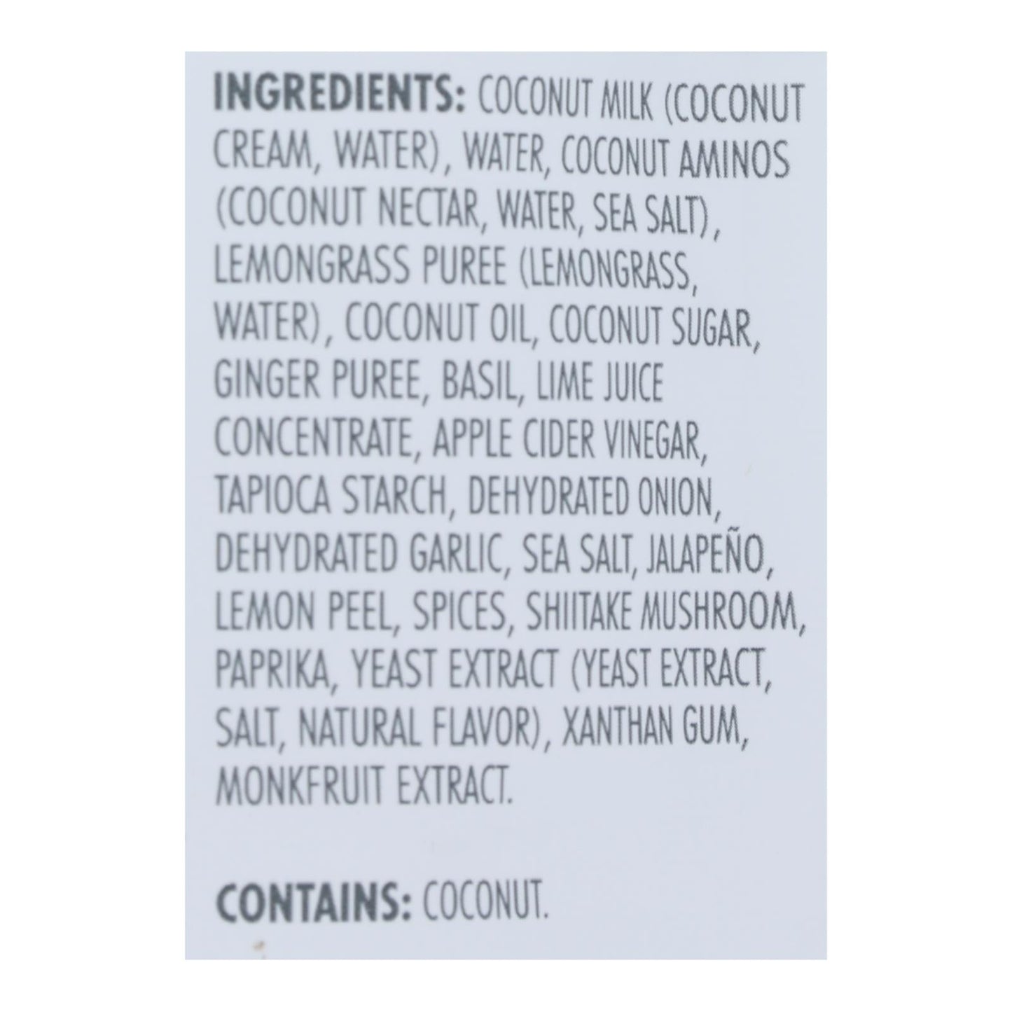 Kevin's Natural Foods - Sauce Lemongrass Basil - Case of 12-7 OZ