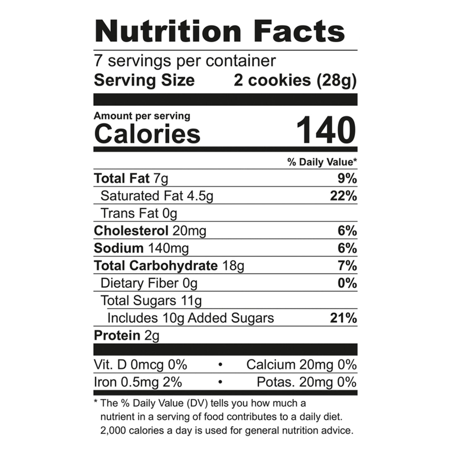Tate's Bake Shop - Cookie Lemon - Case of 12-7 OZ