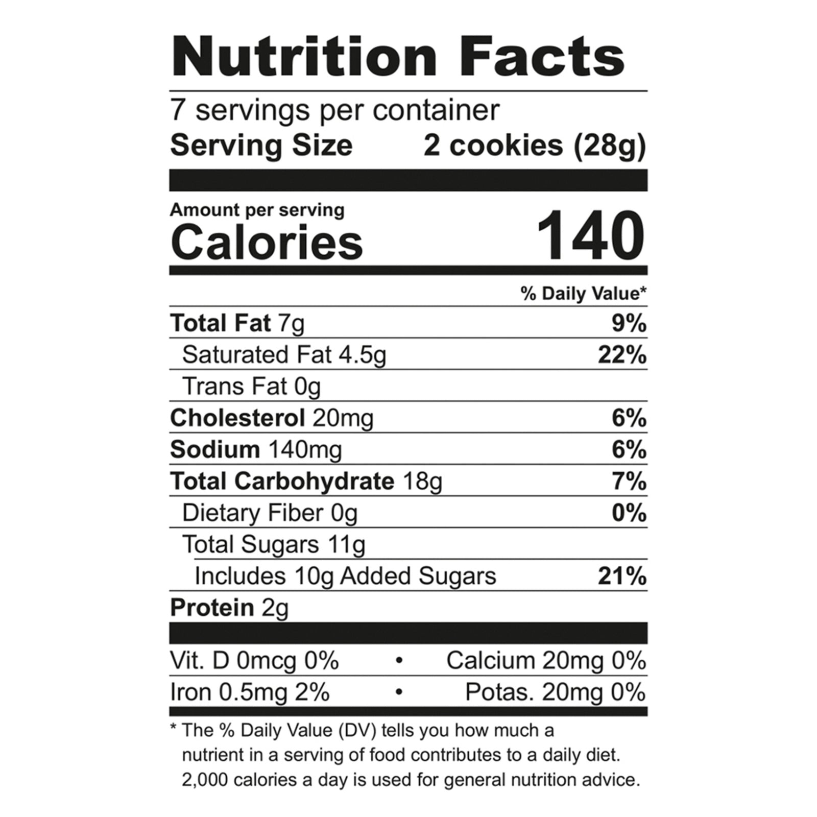 Tate's Bake Shop - Cookie Lemon - Case of 12-7 OZ