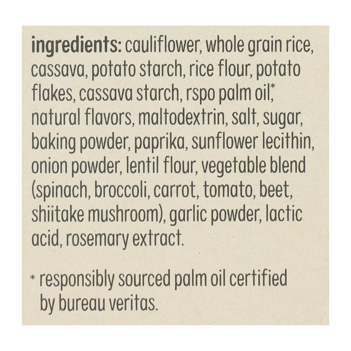 From The Ground Up - Cauliflower Crackers - Cheddar - Case of 6 - 4 oz.