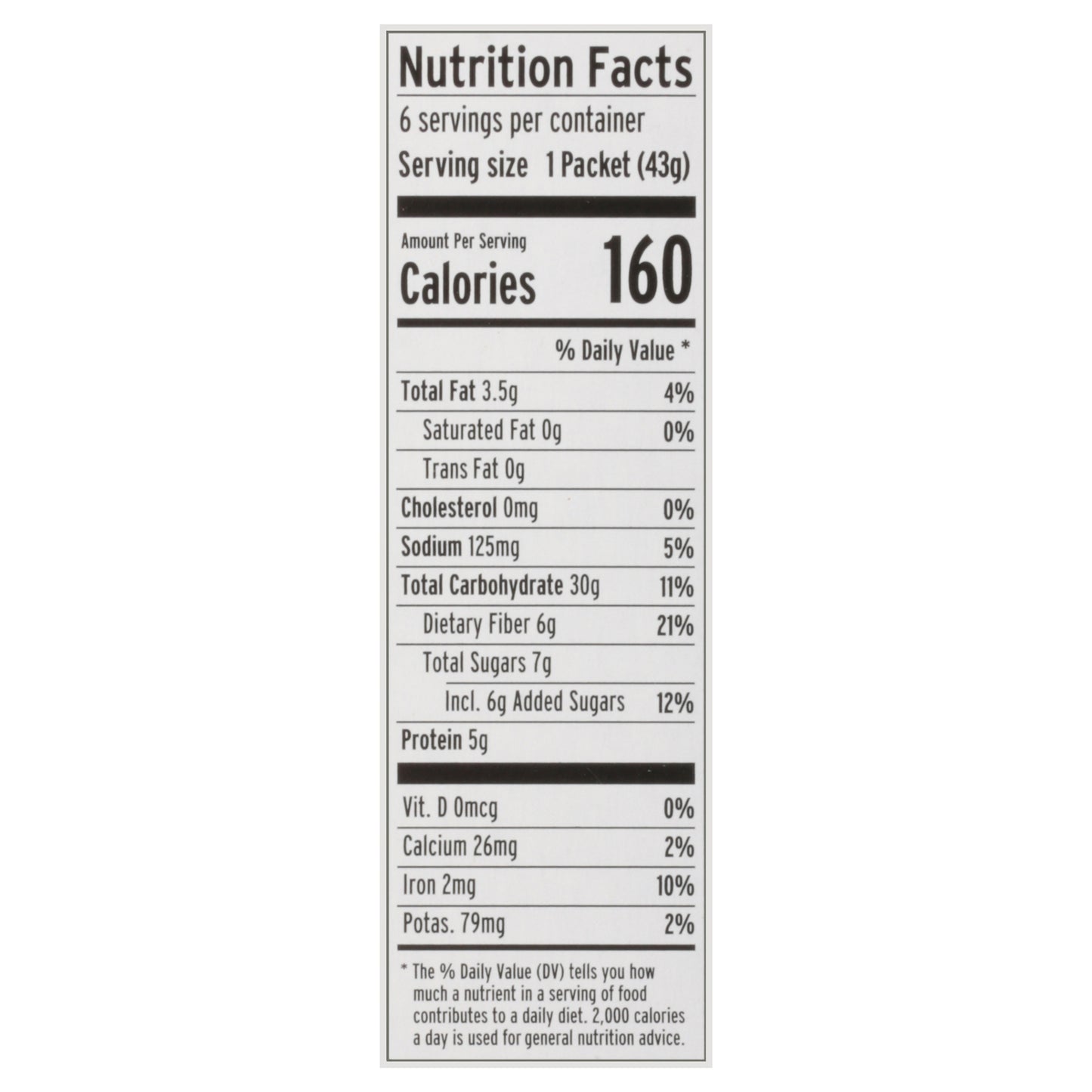 Purely Elizabeth - Sugar Free Oatmeal Classic Cinnamon - Case of 6-9.12 OZ