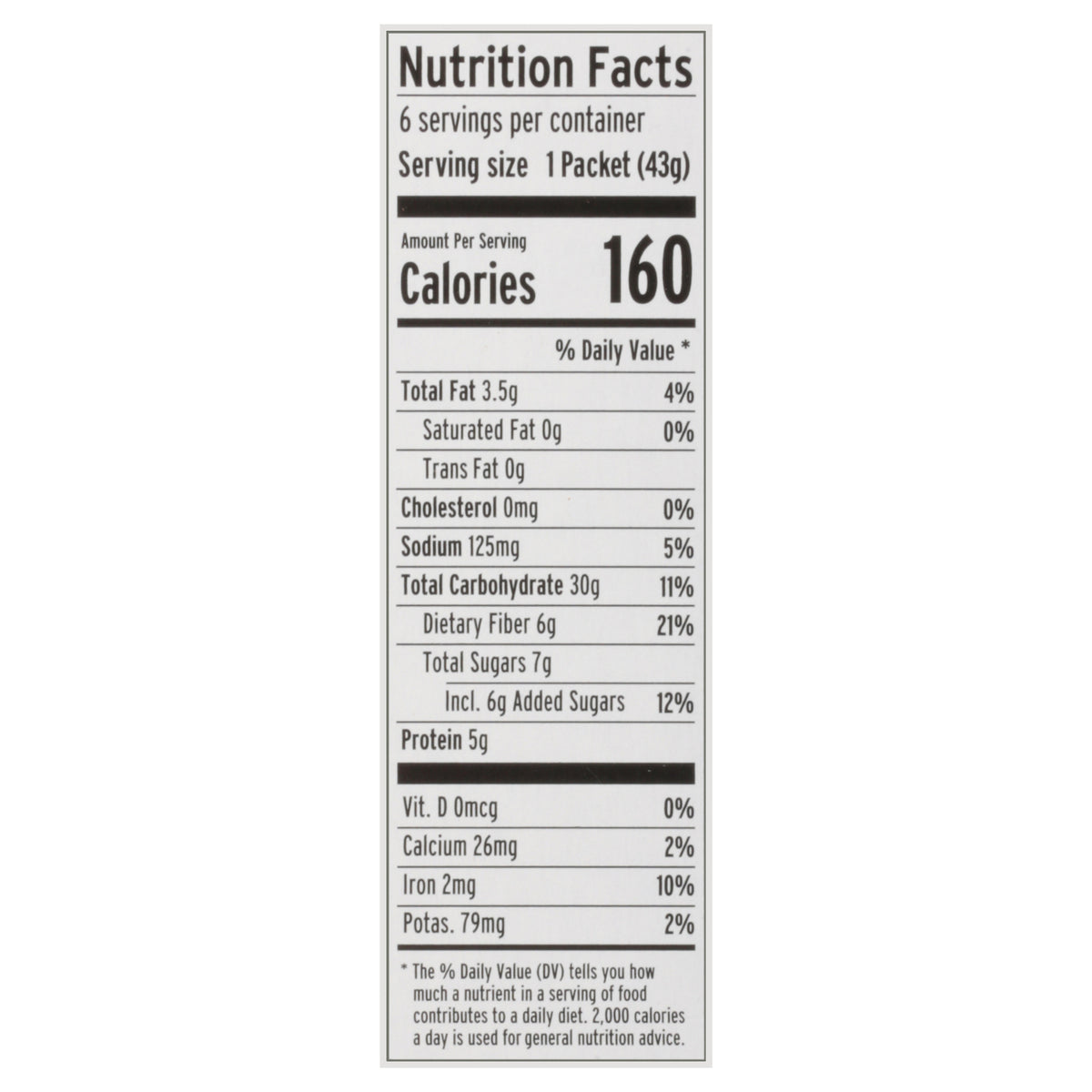 Purely Elizabeth - Sugar Free Oatmeal Classic Cinnamon - Case of 6-9.12 OZ