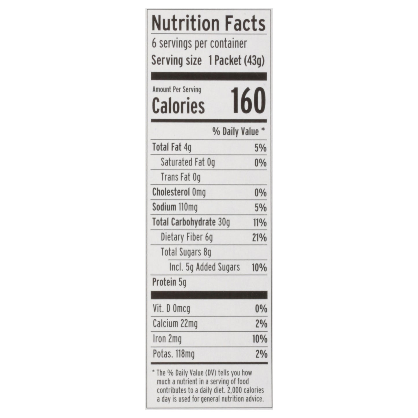 Purely Elizabeth - Sugar Free Oatmeal Banana Nut - Case of 6-9.12 OZ