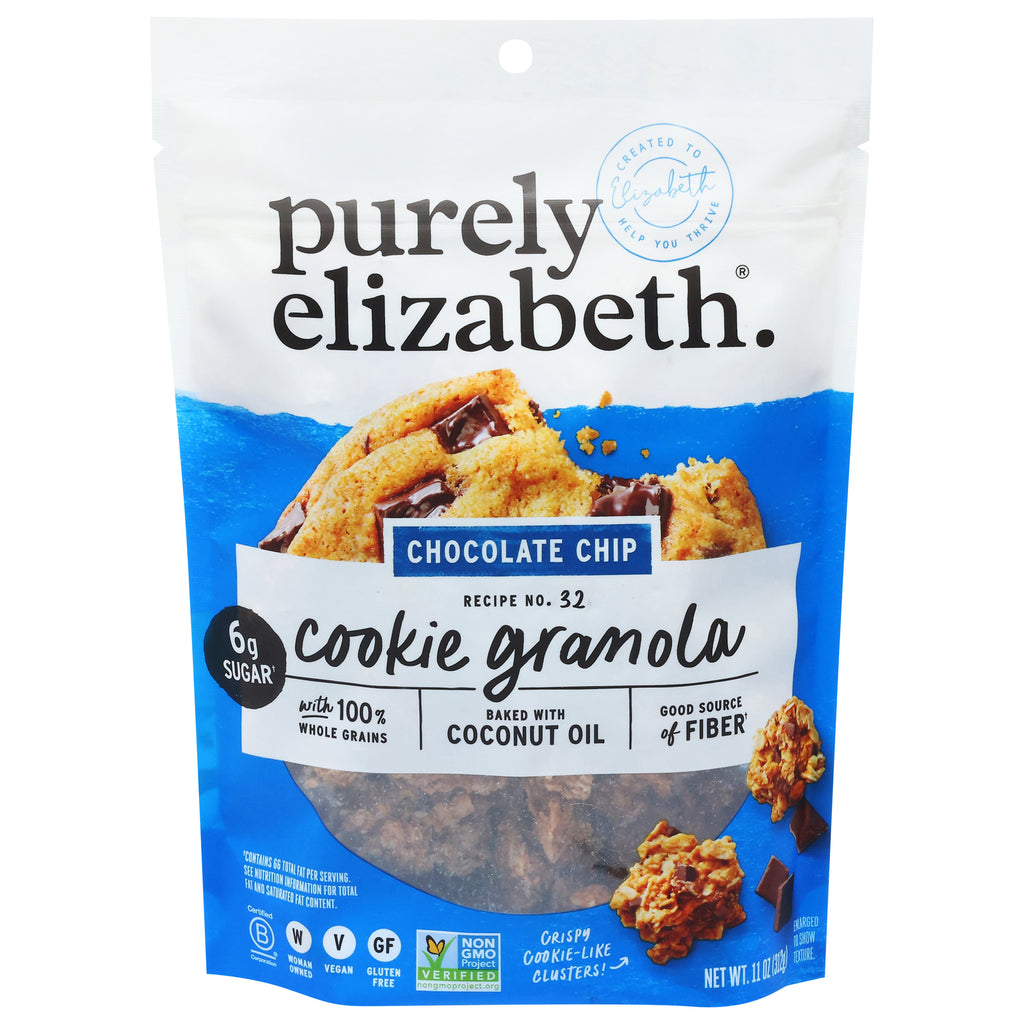Purely Elizabeth - Cookie Granola Choc Chip - CS of 6-11 OZ