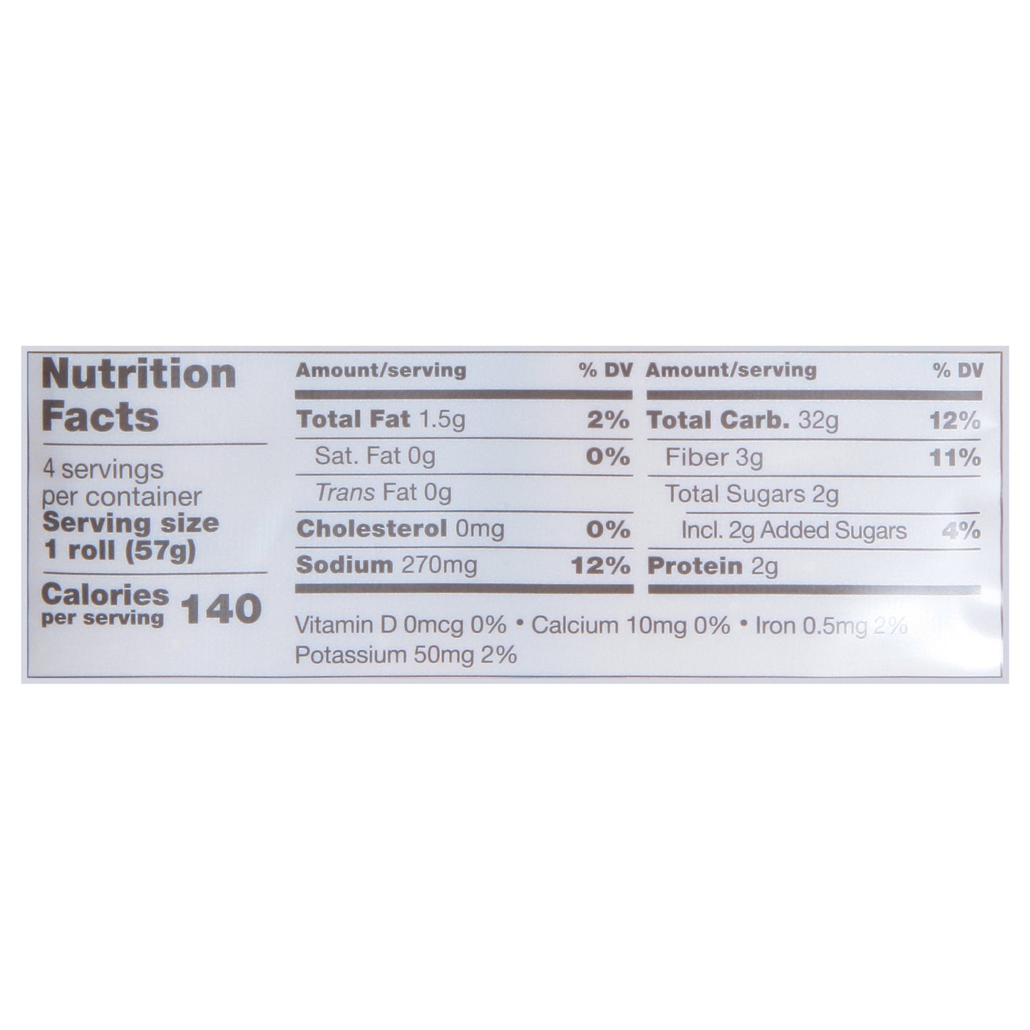 Schar - Rolls Hot Dog Gluten Free - Case of 4-8 OZ