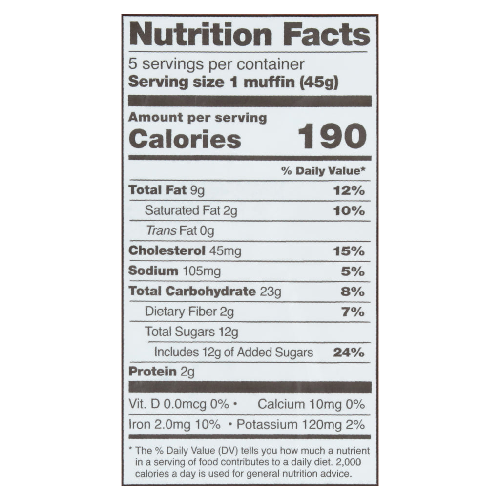 Schar - Muffin Chocolate - CS of 4-7.9 OZ