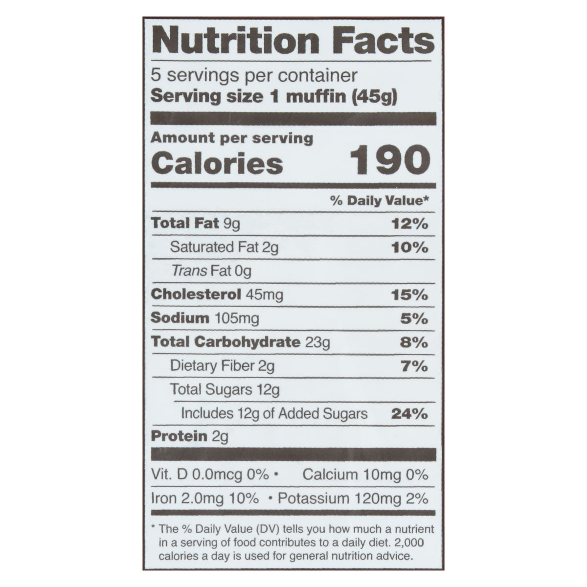 Schar - Muffin Chocolate - CS of 4-7.9 OZ