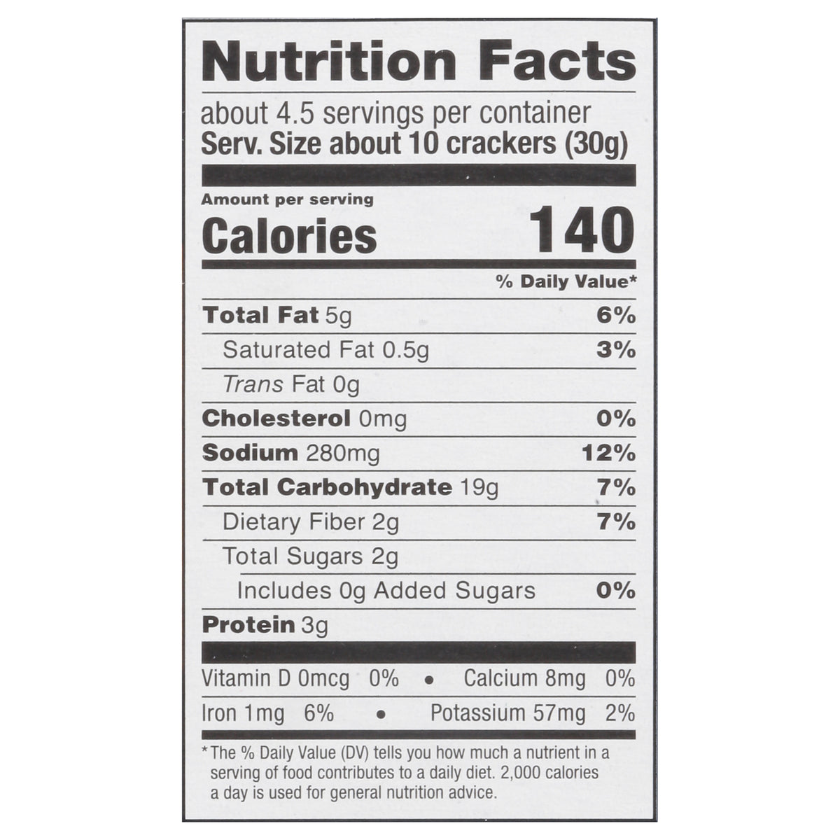 Patagonia Provisions, Sourdough Sea Salt Crackers, Case Of 6, 4.4 oz