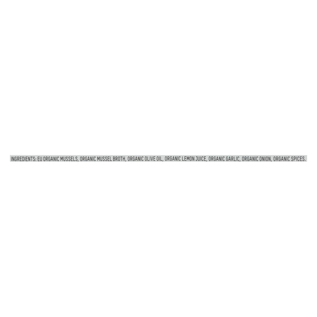 Patagonia - Mussels Lemon Herb - Case of 10 - 4.2 OZ