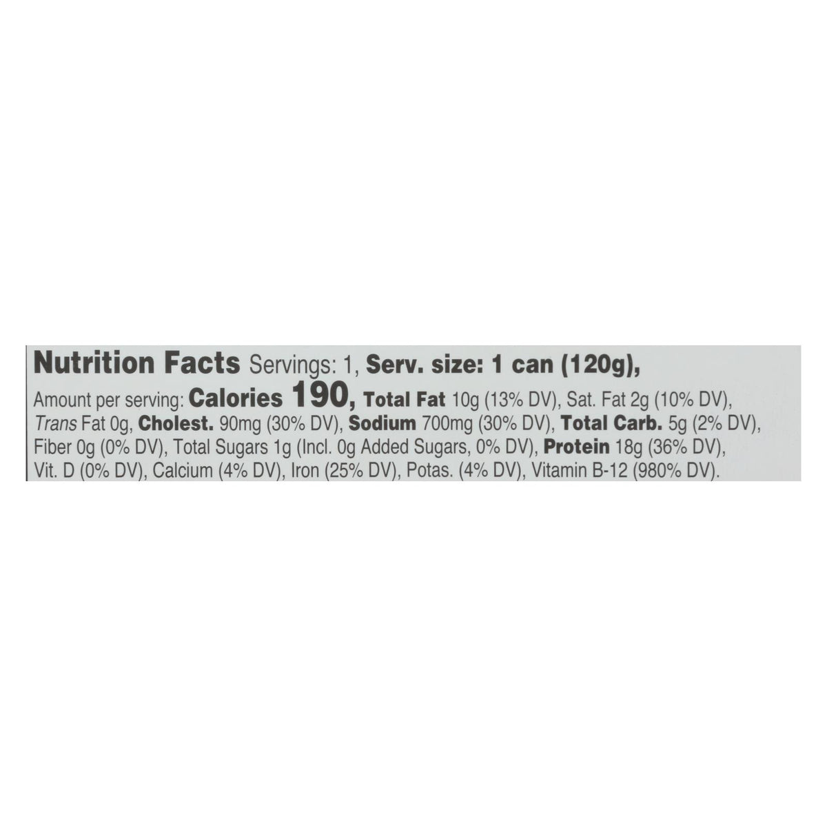 Patagonia - Mussels Lemon Herb - Case of 10 - 4.2 OZ
