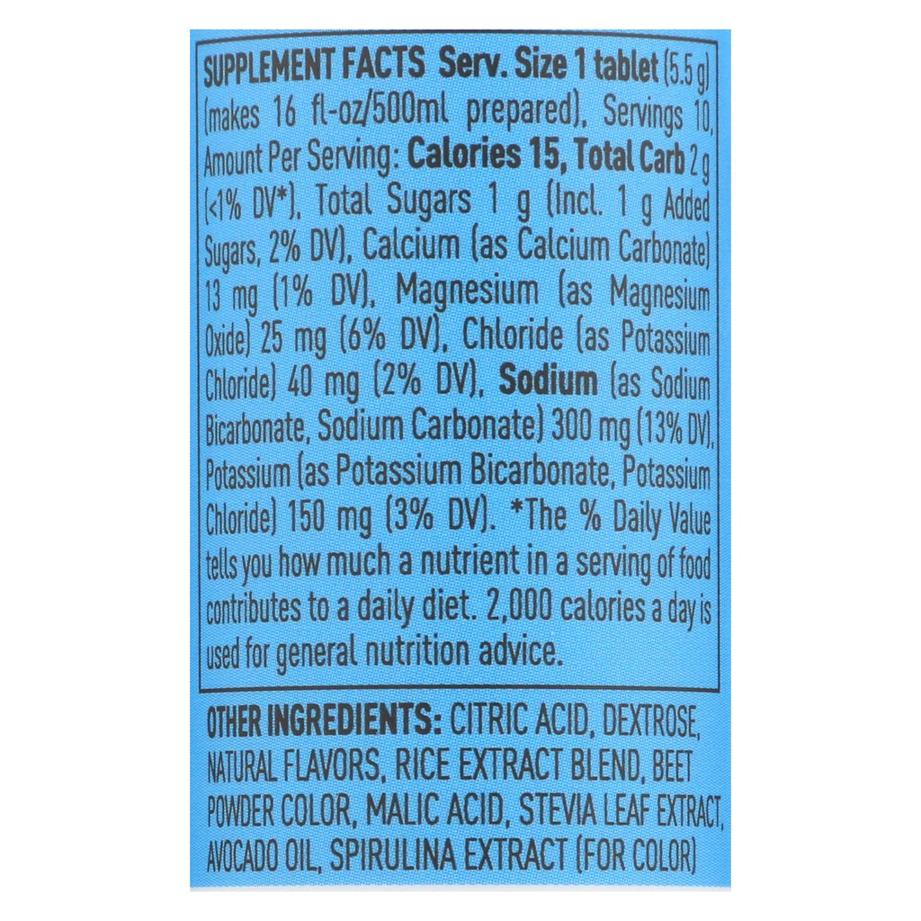 Nuun Hydration Nuun Active - Tri - Berry - Case of 8 - 10 Tablets
