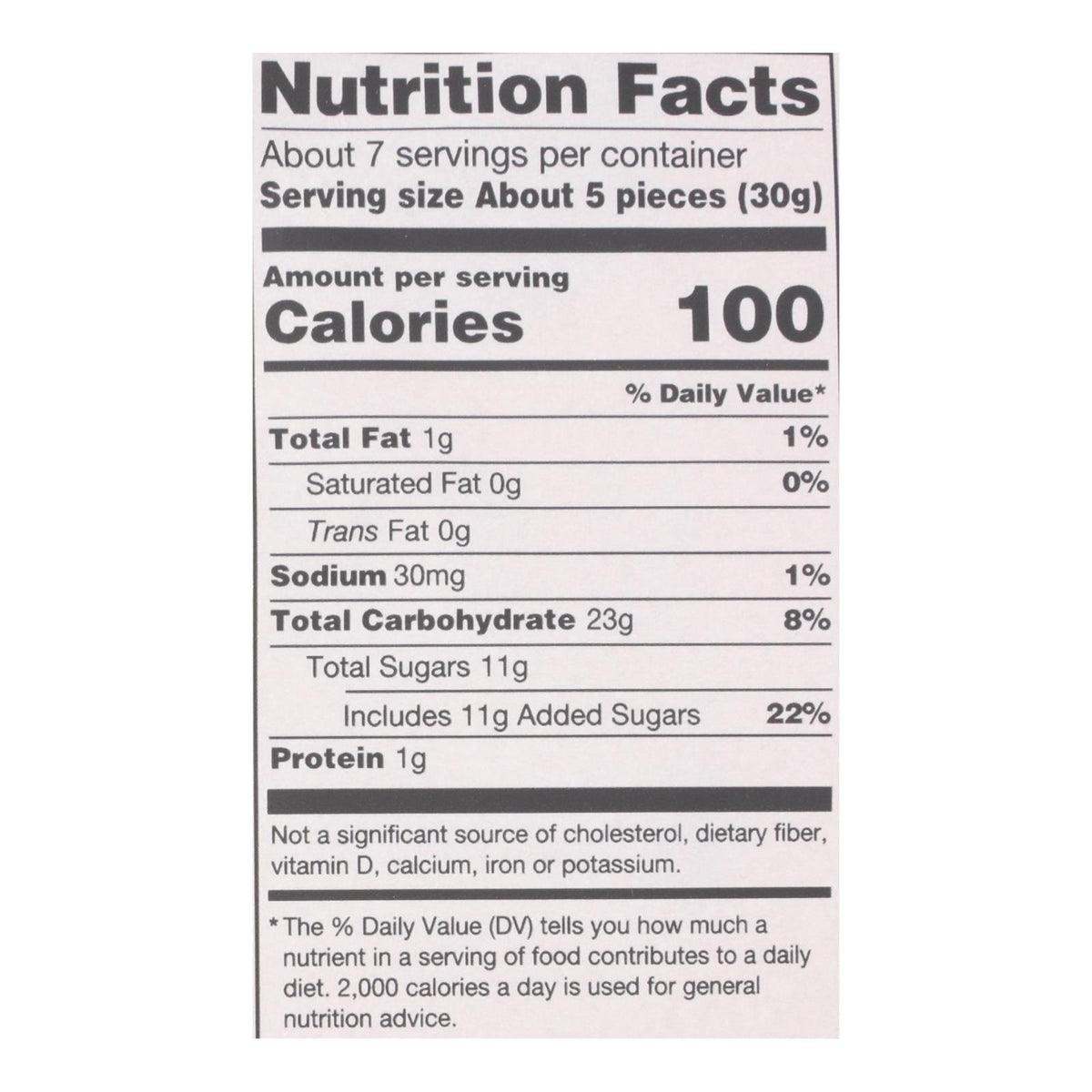 Darrell Soft Eating Liquorice - Mango - Case of 8 - 7 oz.