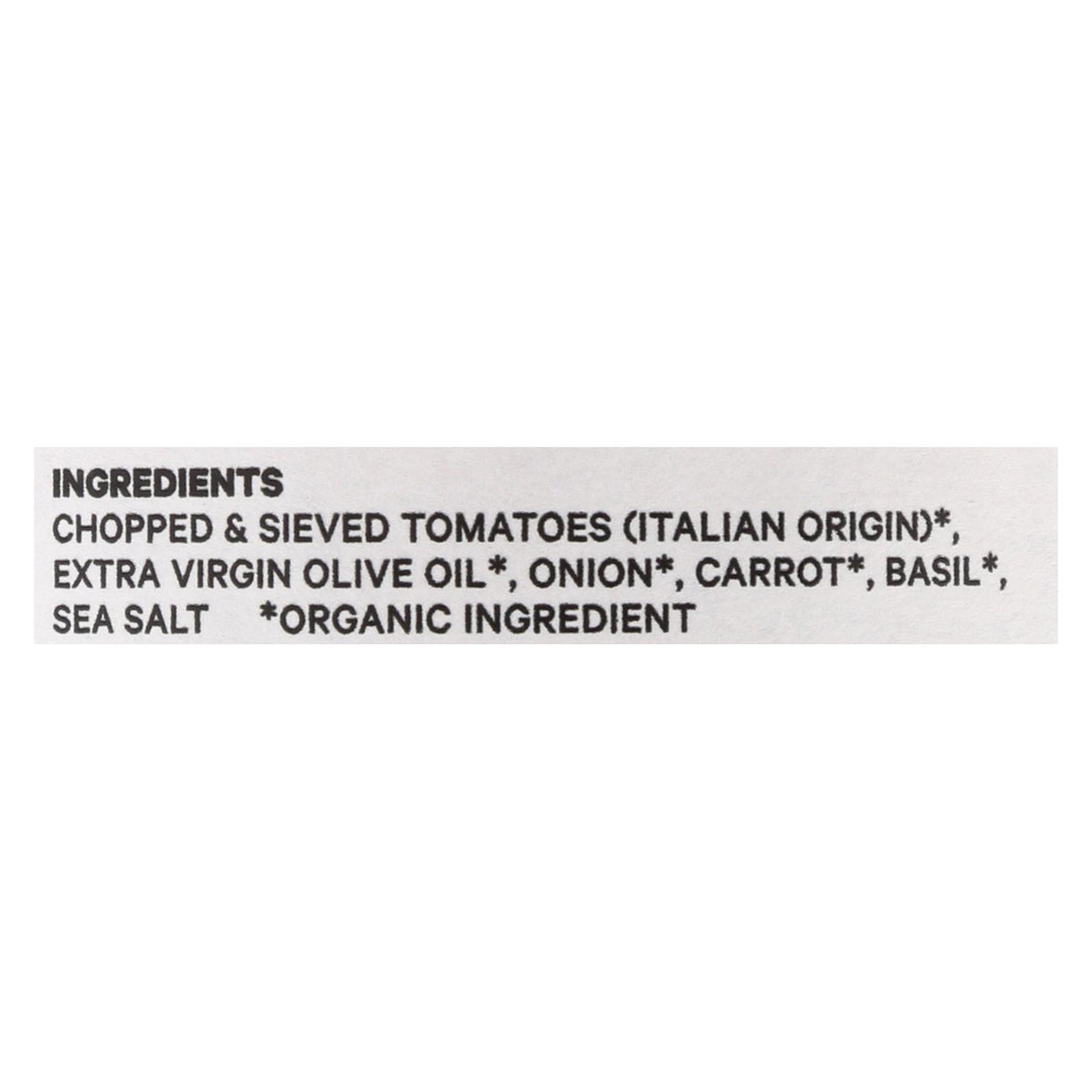 Seggiano Basilico Tomato & Basil Organic Pasta Sauce Basilico Tomato & Basil - Case of 6 - 24 OZ