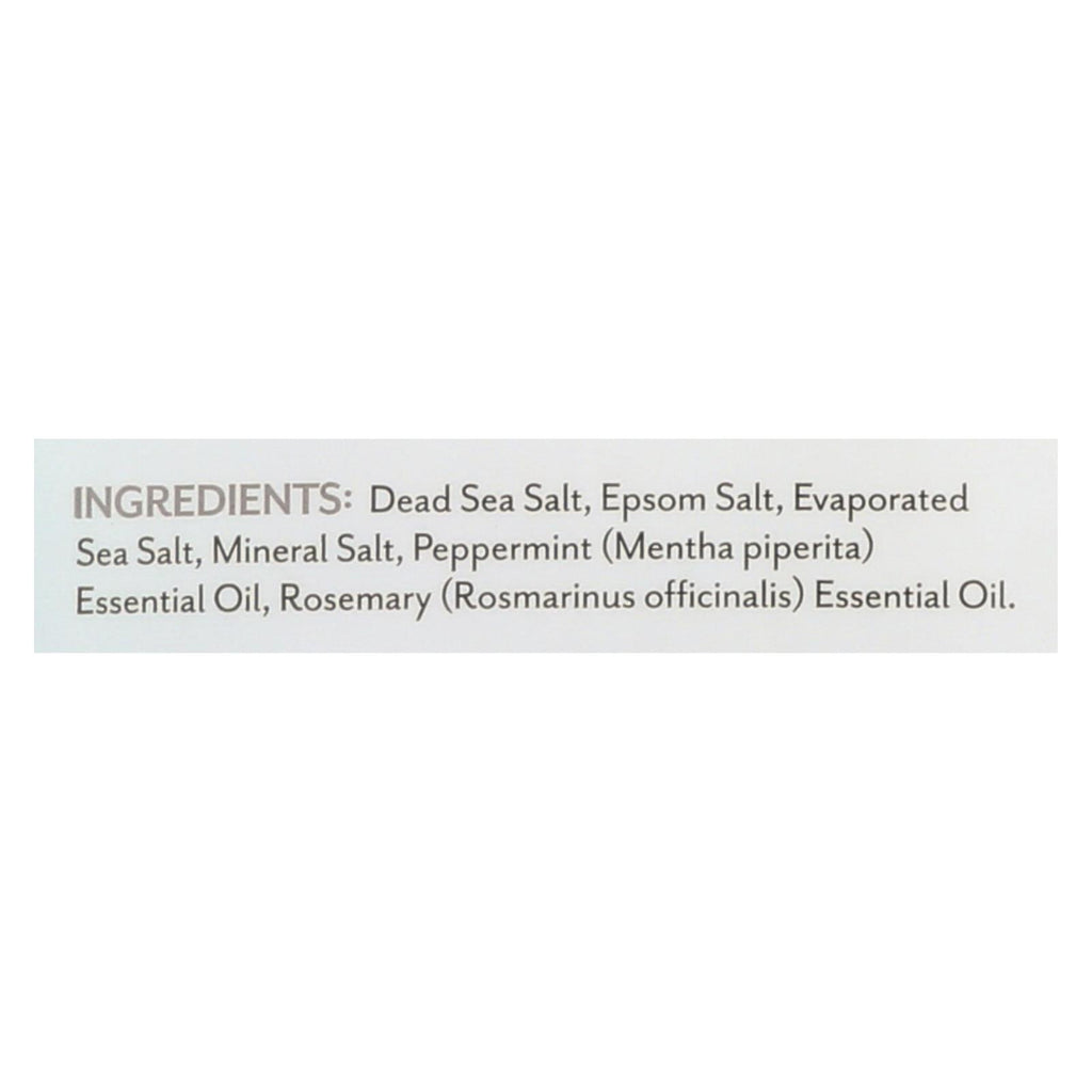 Soothing Touch Bath Salts - Peppermint Rosemary - 32 oz