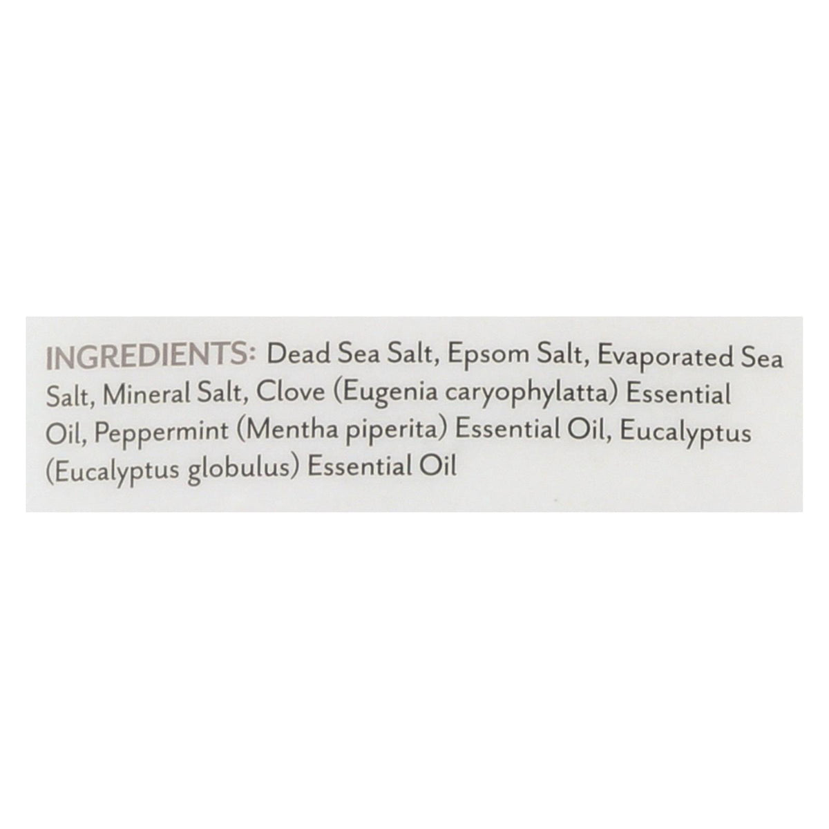 Soothing Touch Bath Salts - Sore Muscle Soak - 32 oz