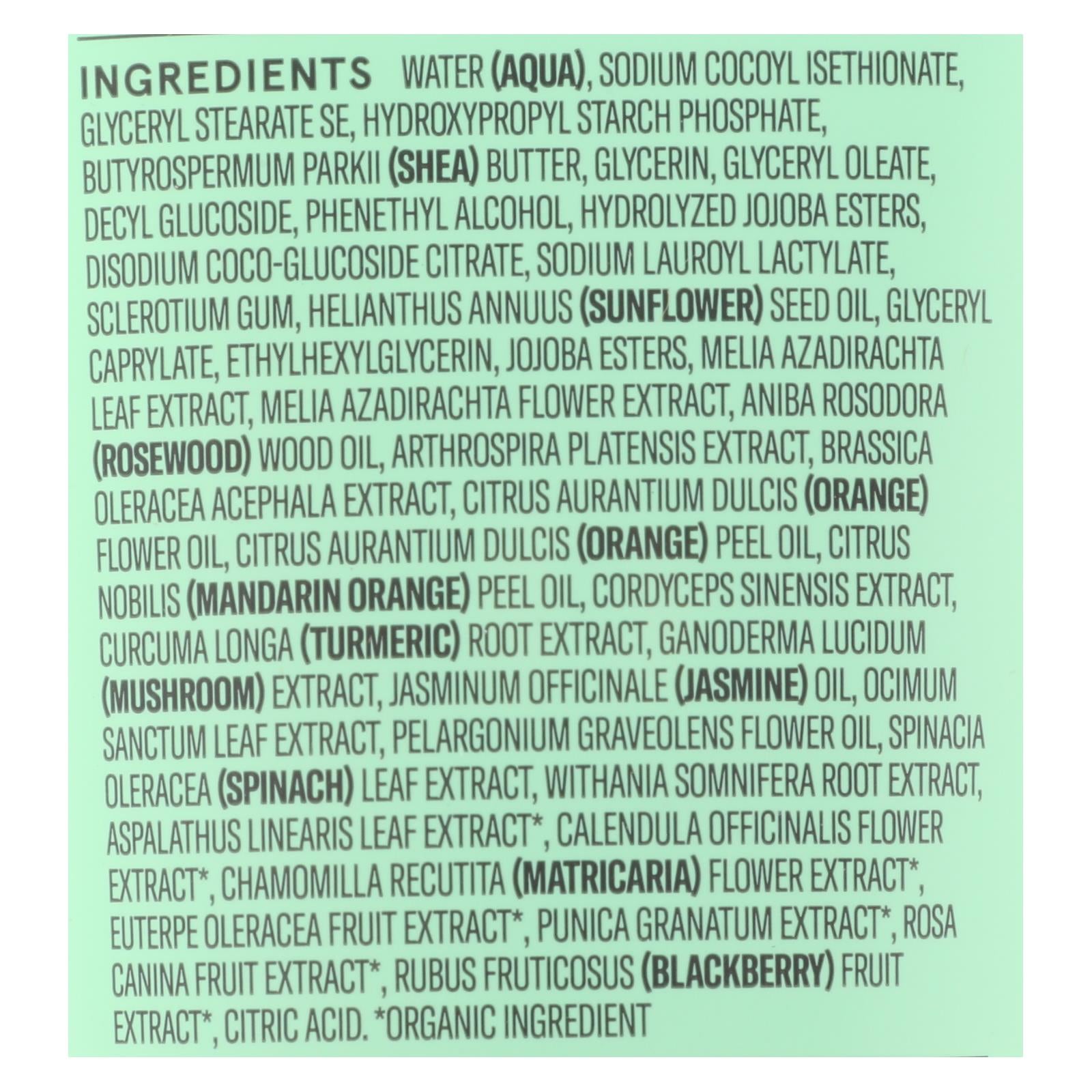 Acure - Cleanser Ultra Hydrt Green Juice - 1 Each-4 FZ