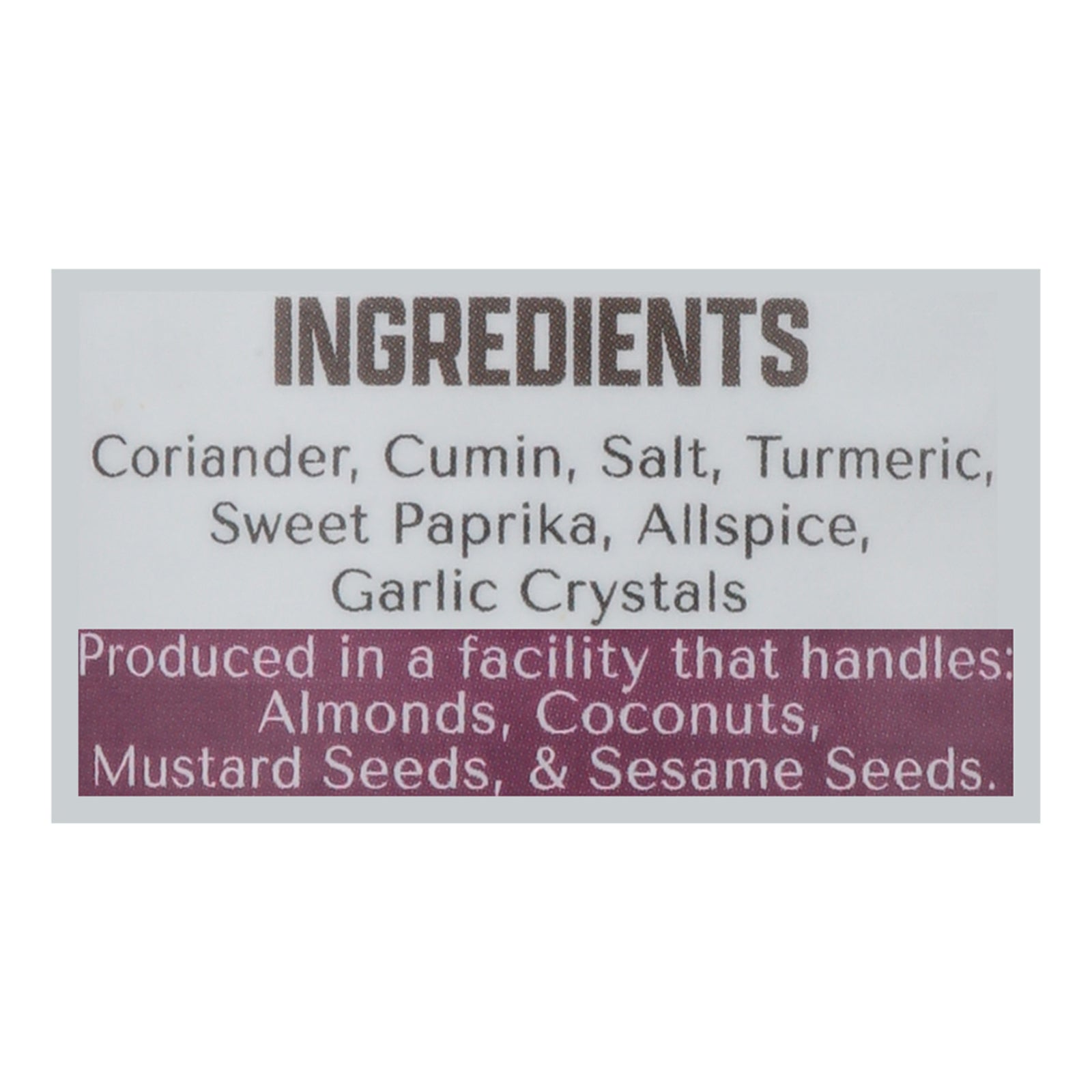 Pereg - Mixed Spices Shawarma - Case of 6-4.25 OZ