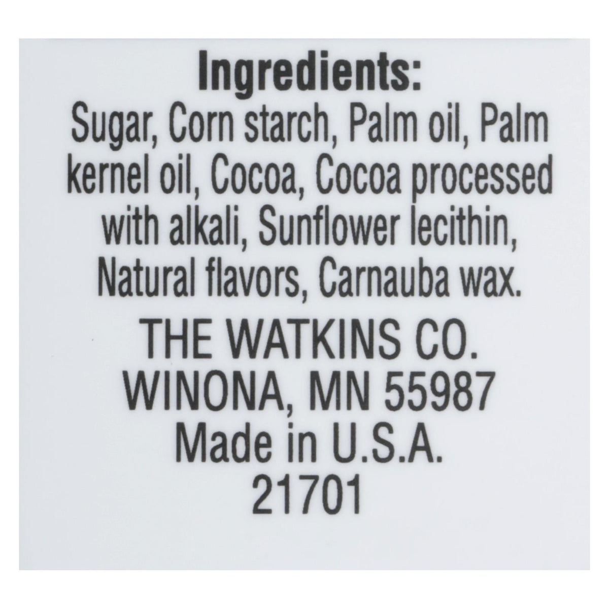 Watkins - Decorating Sprinkle Choc - CS of 3-3.5 OZ