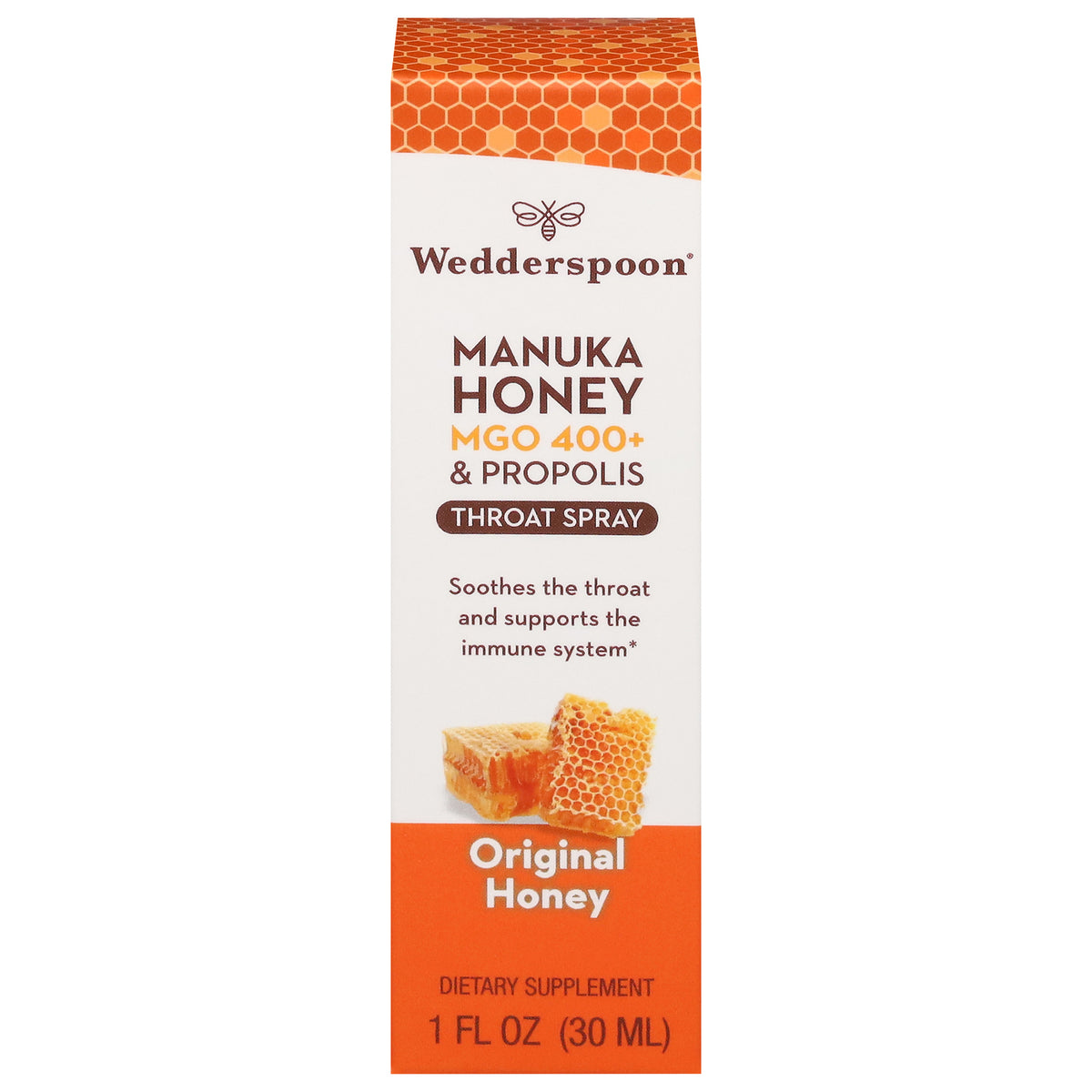 Wedderspoon - Throat Spray Orig Honey - EA of 1-1 FZ