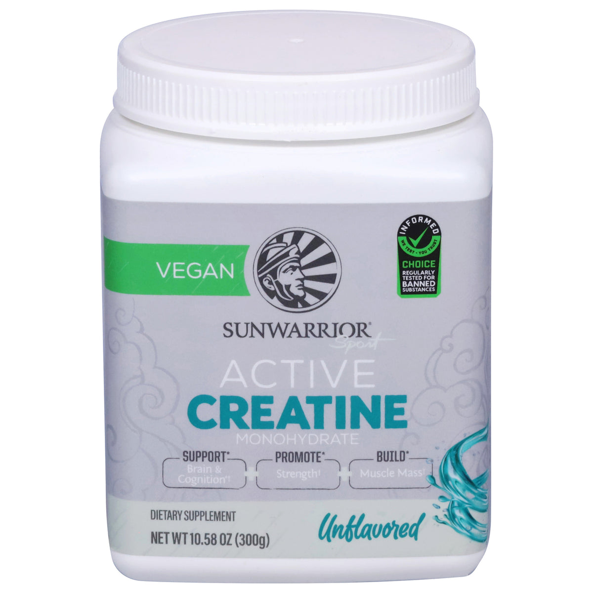 Sunwarrior - Actv Creatine Unflvrd - EA of 1-10.58 OZ