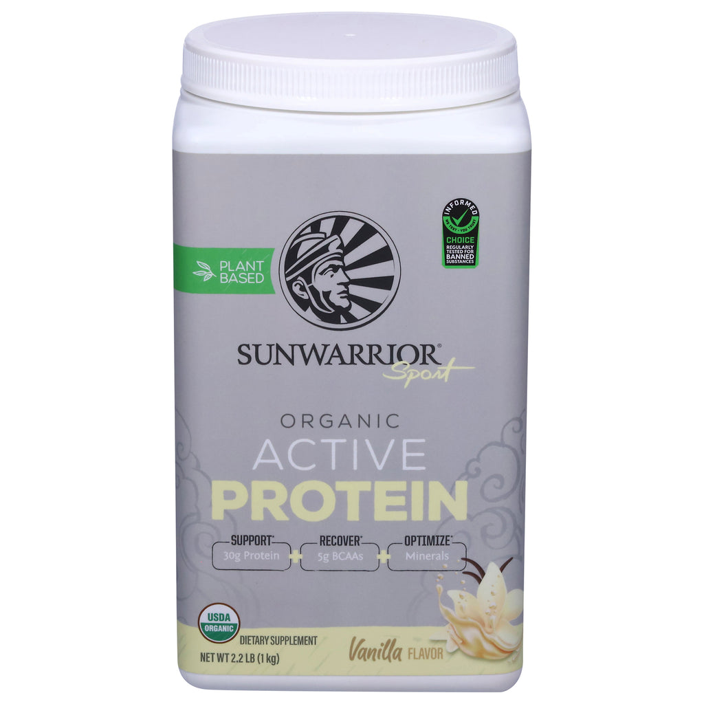 Sunwarrior - Actv Protein Og2 Vanilla - EA of 1-2.2 LB