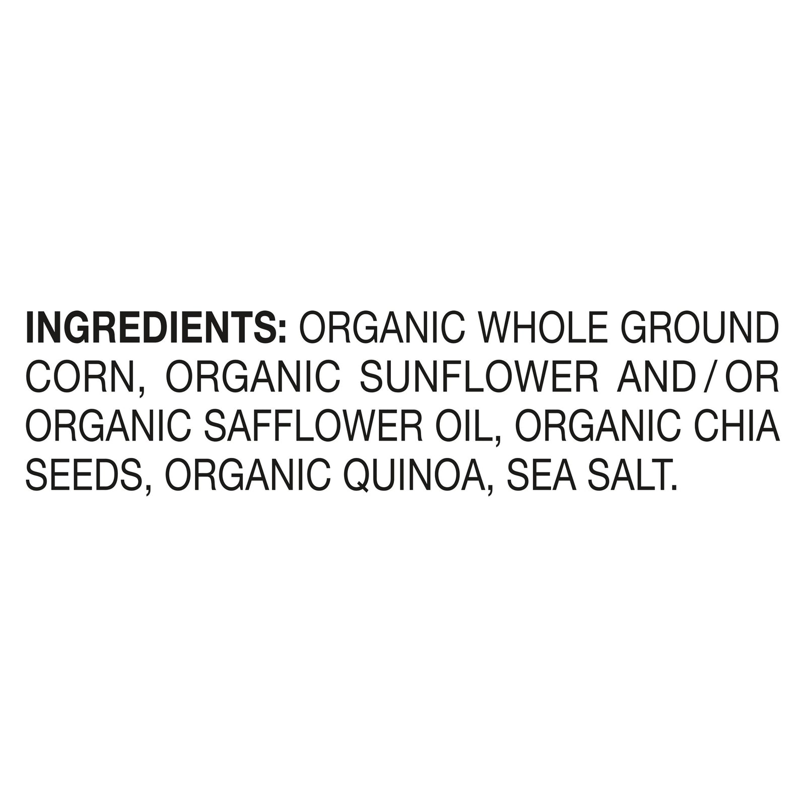 Late July Snacks - Tort Chip Chia Quinoa - Case of 9-10.1 OZ