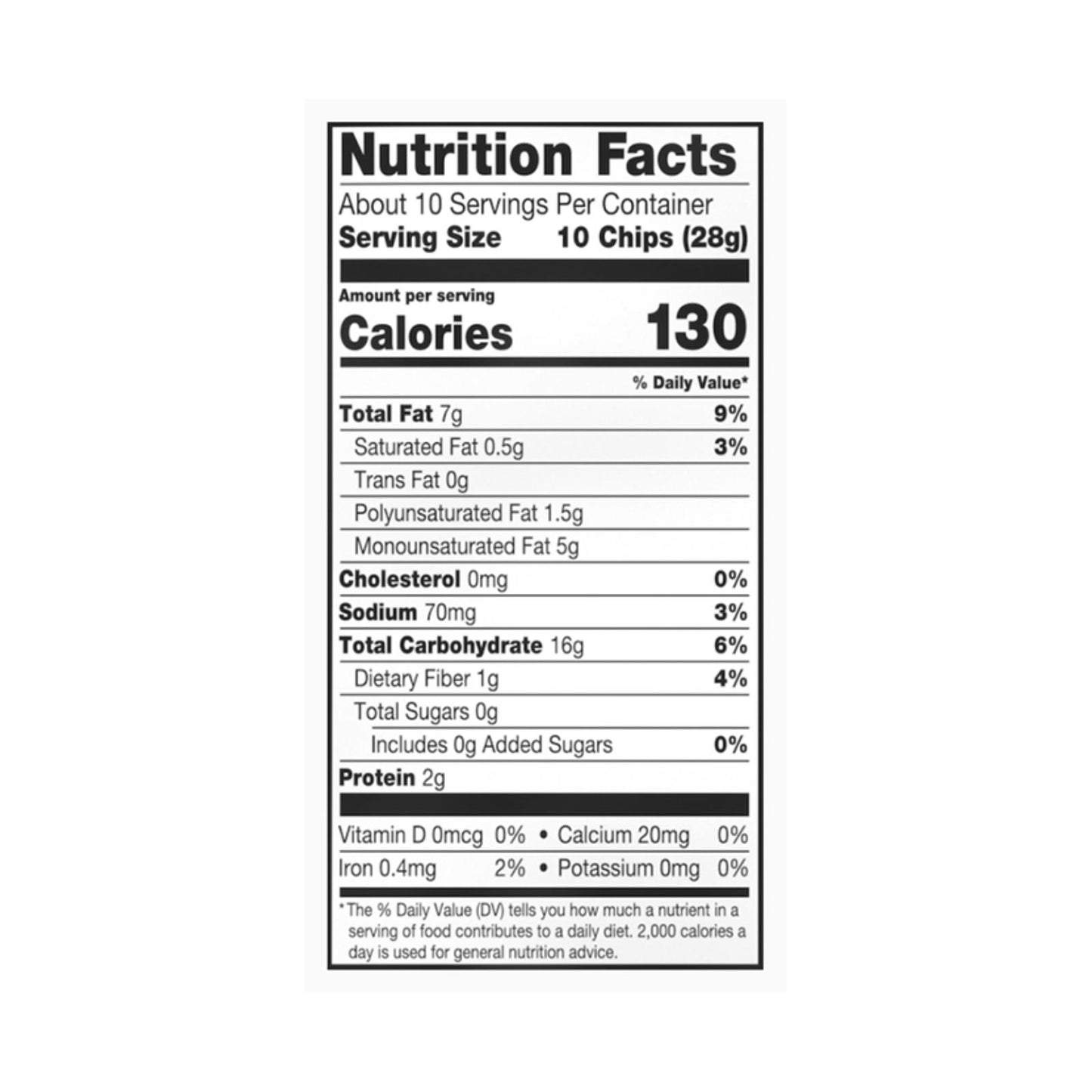 Late July Snacks - Tort Chip Blue Sea Salt - Case of 9-10.1 OZ