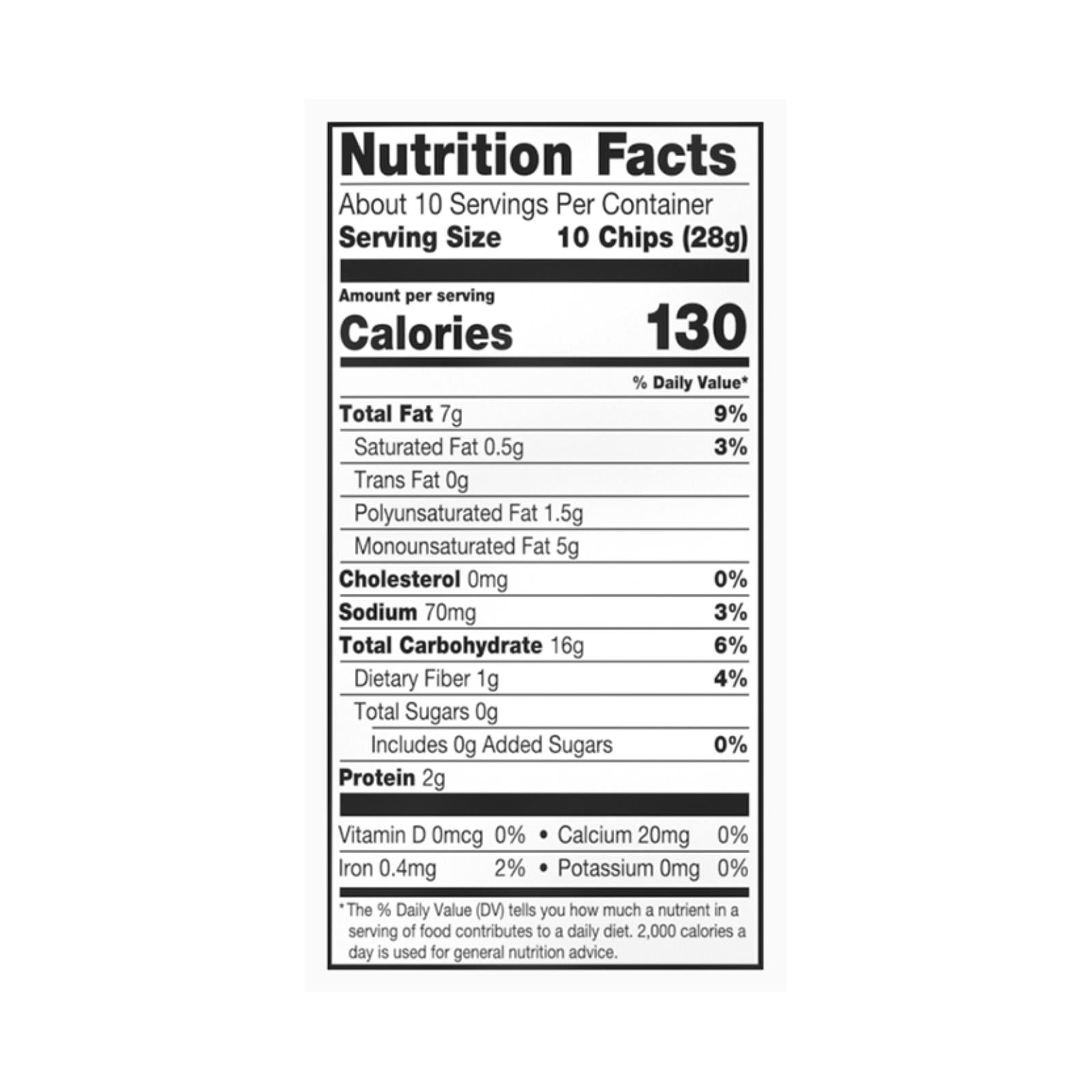 Late July Snacks - Tort Chip Blue Sea Salt - Case of 9-10.1 OZ