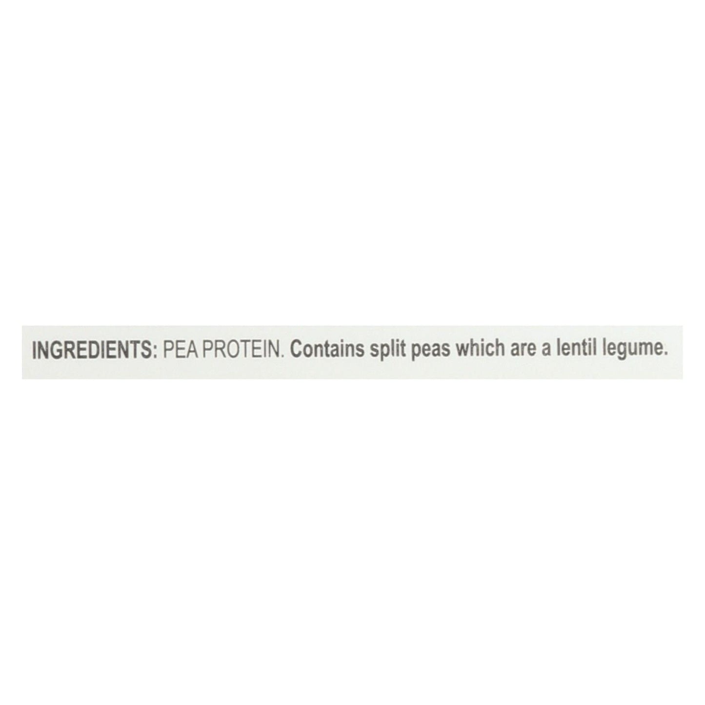 Growing Naturals Yellow Pea Protein - Original - 16 oz