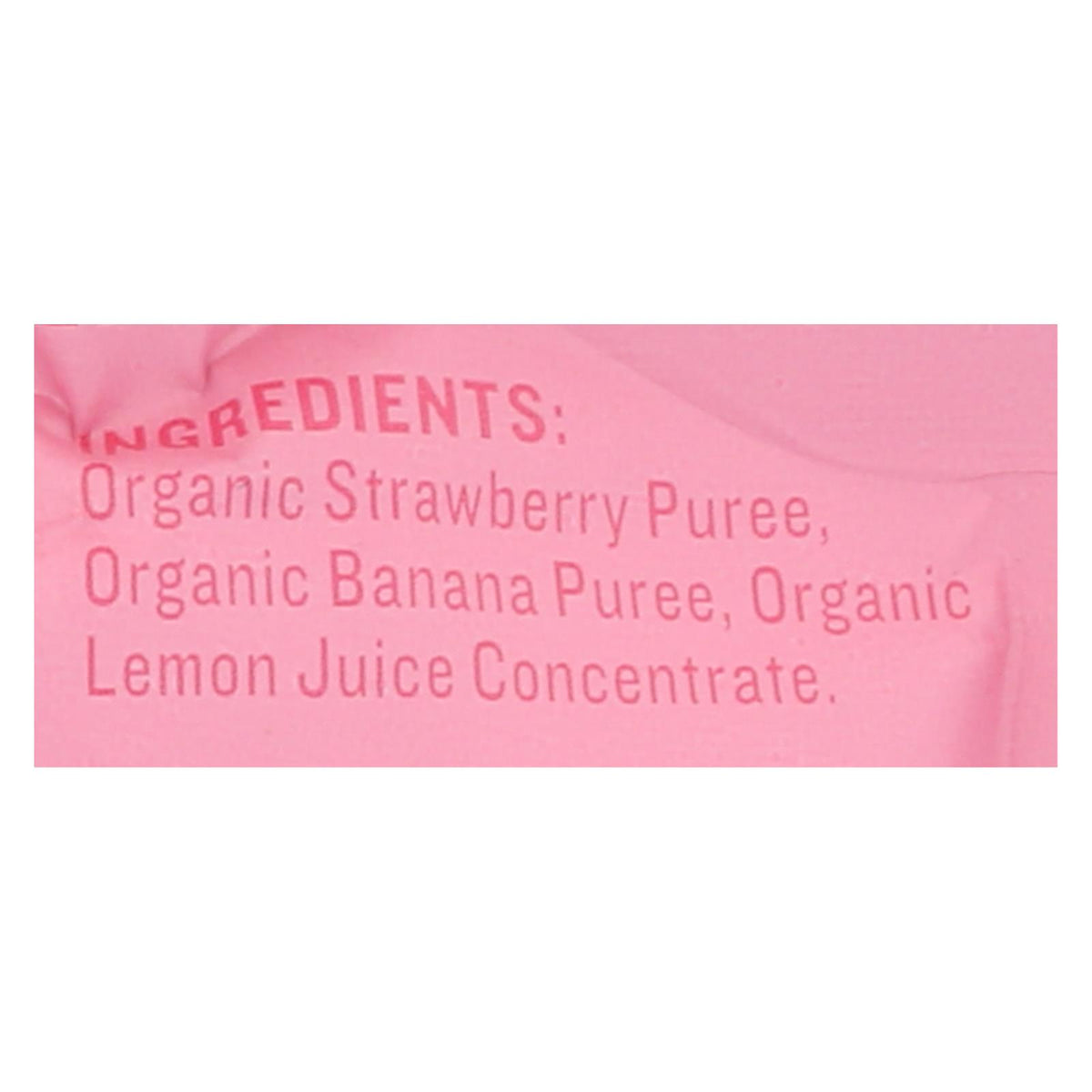 Peter Rabbit Organics Fruit Snacks - Strawberry and Banana - Case of 10 - 4 oz.