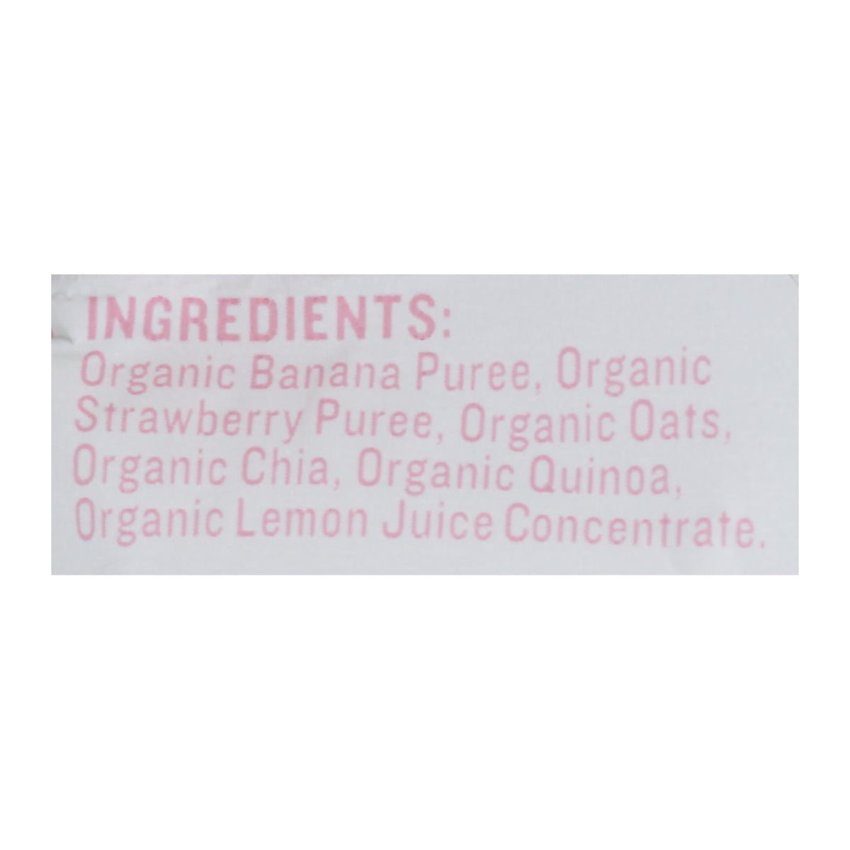 Peter Rabbit Organics - Oats&seeds Bana&straw - Case of 10 - 4 OZ