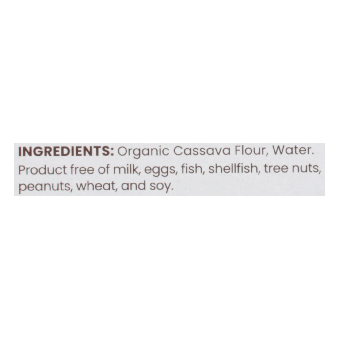 Jovial - Pasta Organic Cassava Spagett - Case of 12-8 OZ
