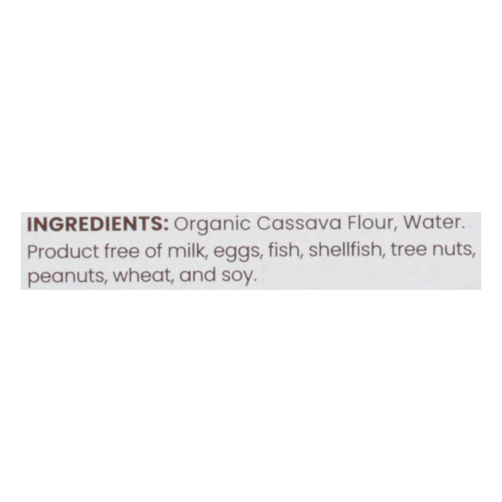 Jovial - Pasta Organic Cassava Spagett - Case of 12-8 OZ