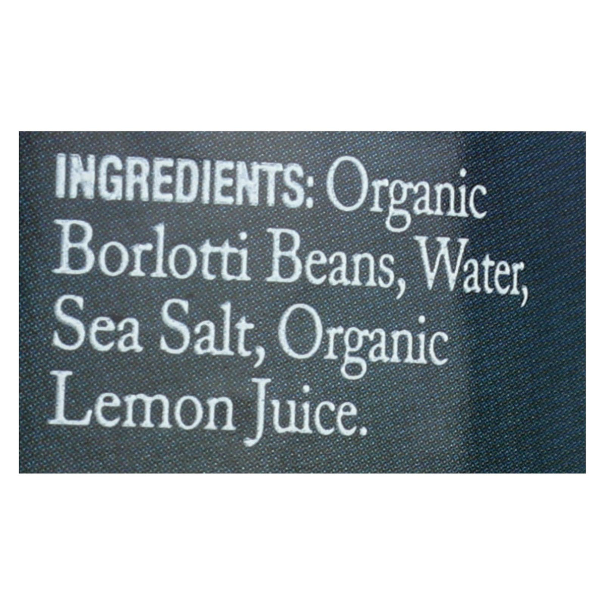 Jovial - 100 Percent Organic Borlotti Beans - Case of 6 - 13 oz