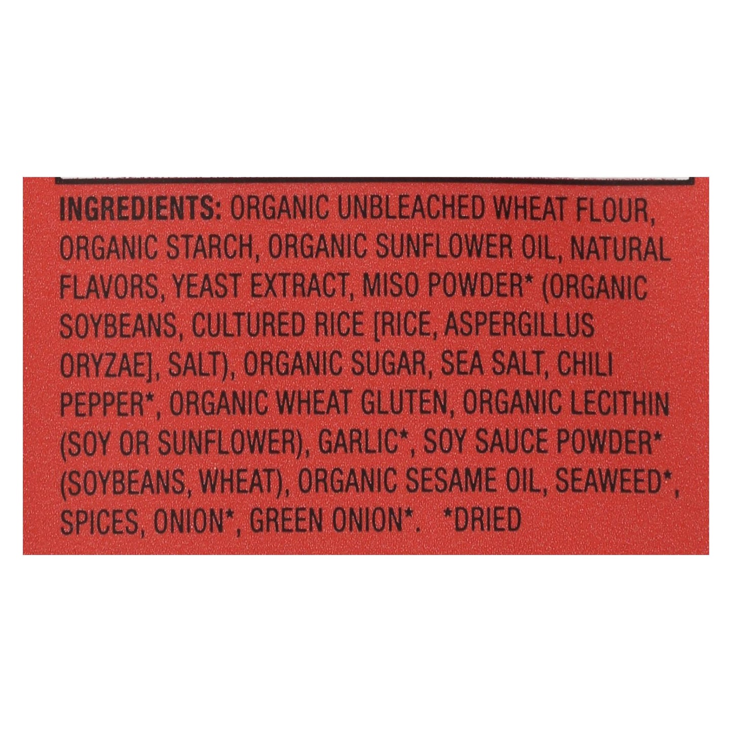 Mike's Mighty Good Vegetarian Kimchi Ramen Soup - Case of 7 - 2.3 OZ