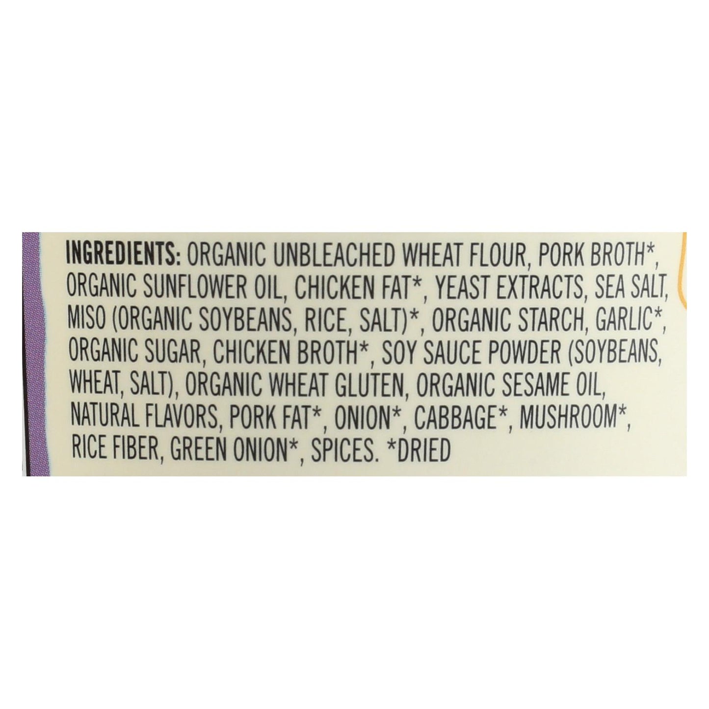 Mike's Mighty Good Pork Tonkotsu Ramen Soup - Case of 6 - 1.7 OZ