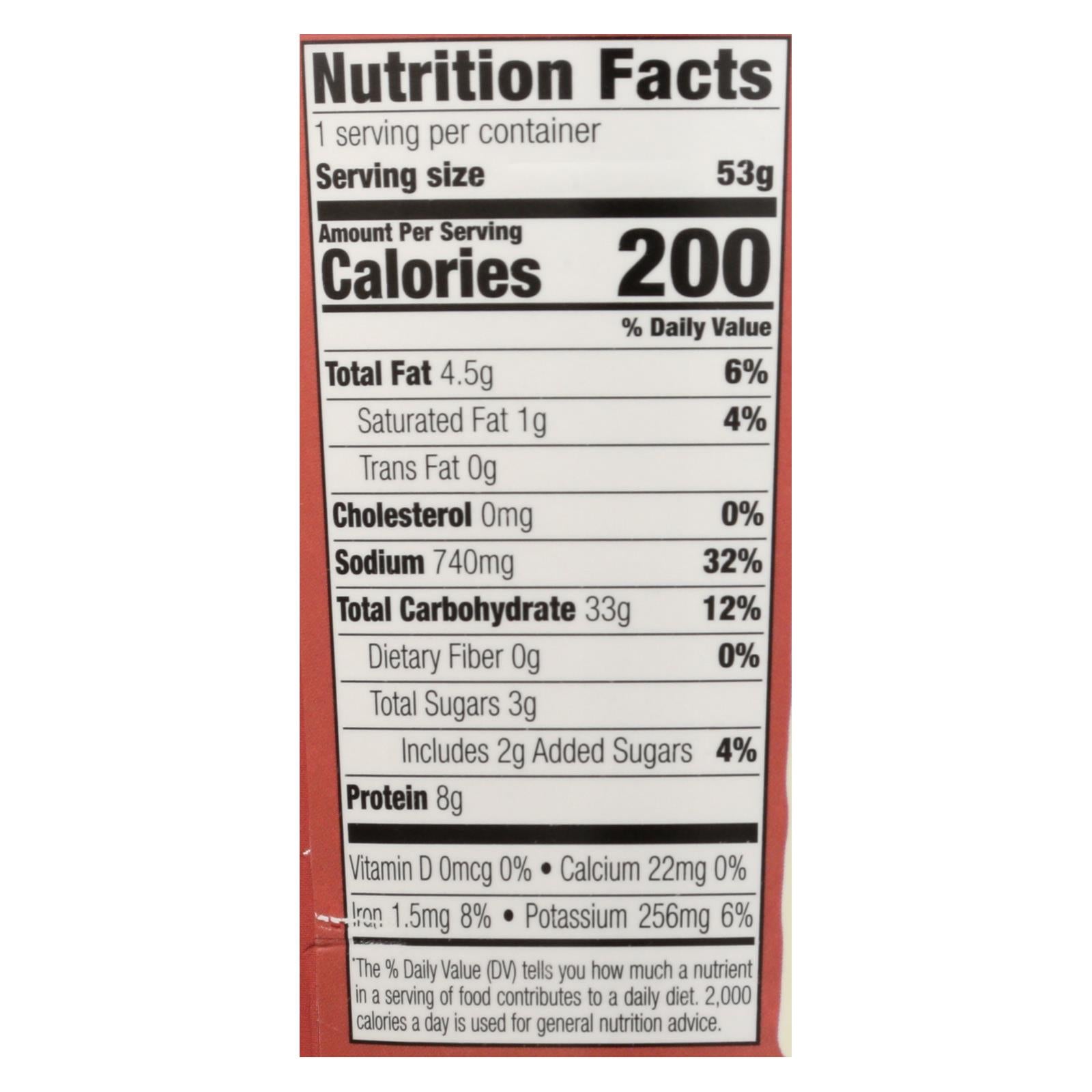 Mike's Mighty Good Spicy Beef Ramen Soup - Case of 6 - 1.8 OZ