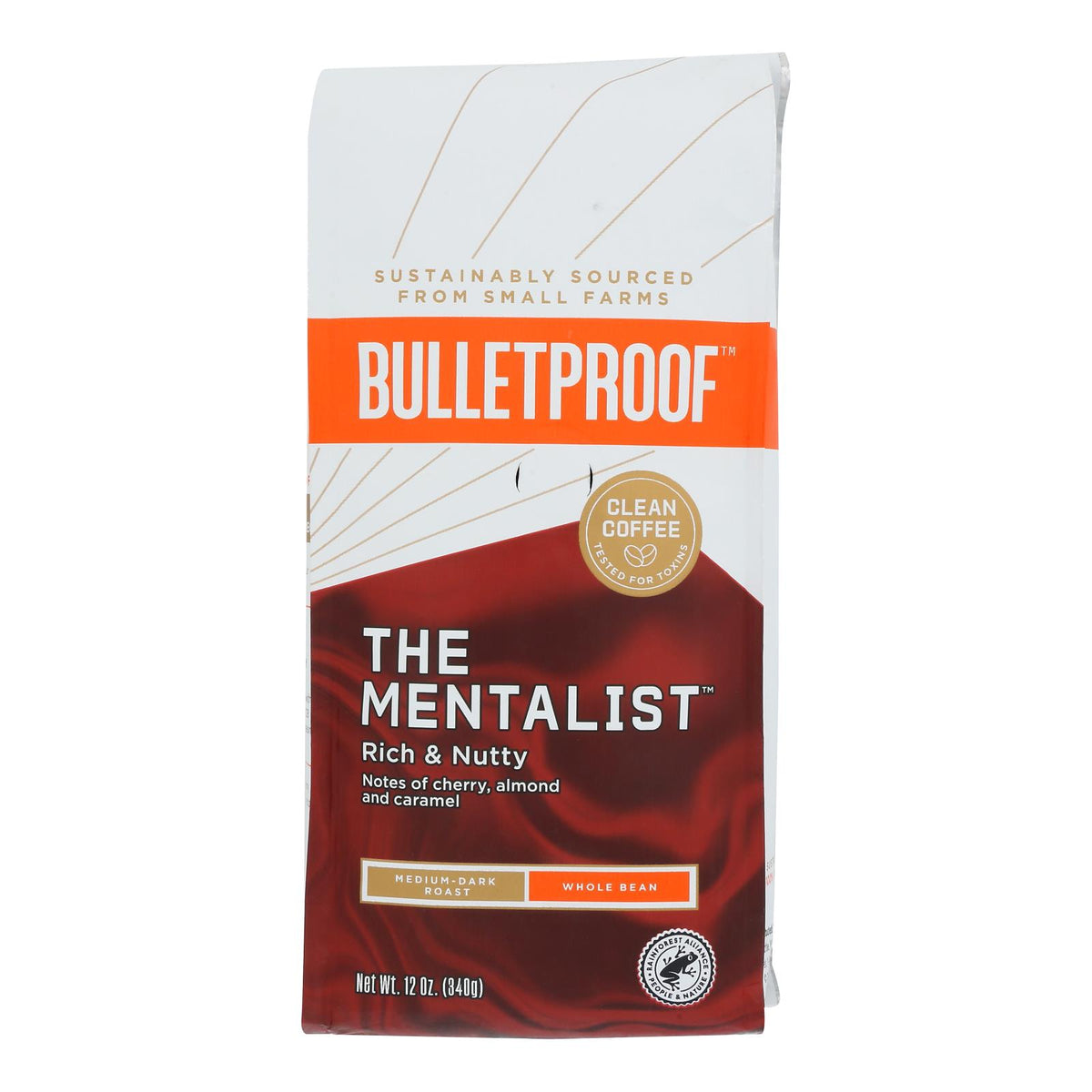 Bulletproof Coffee - The Mentalist Whole Bean - Case of 6 - 12 oz.