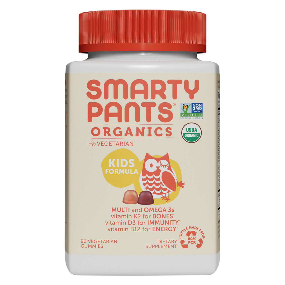 Smartypants - Gummy Vit Og2 Kids - EA of 1-90 CT