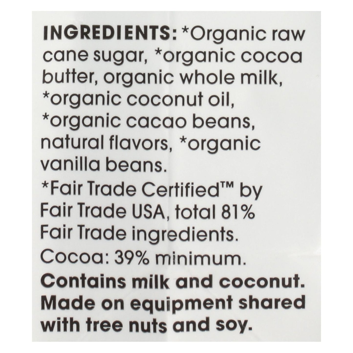 Alter Eco Americas Truffle - Organic - Velvet - 10 pack - 4.2 oz - case of 8