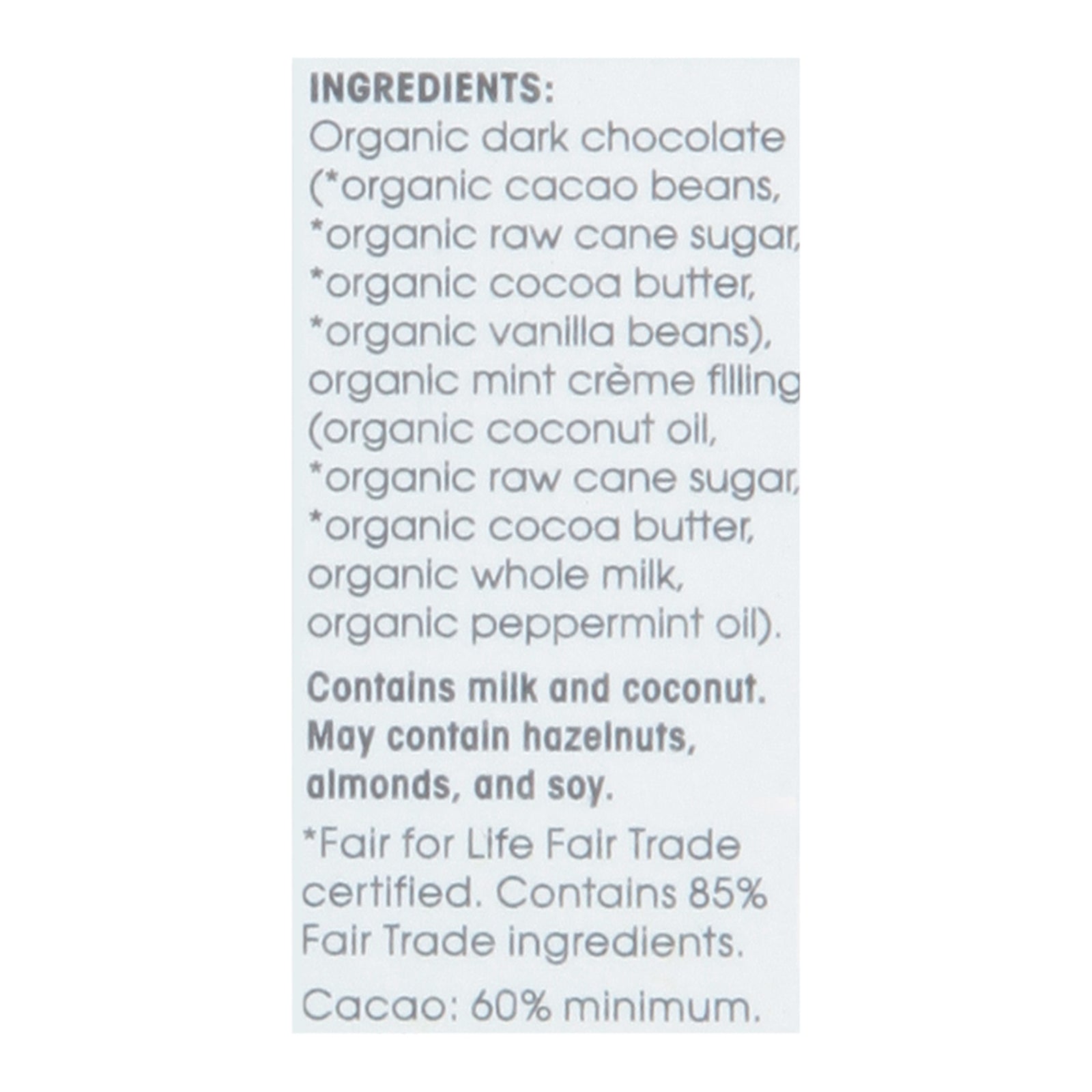 Alter Eco - Trfl Thin Mint Cream - Case of 12-2.96 OZ
