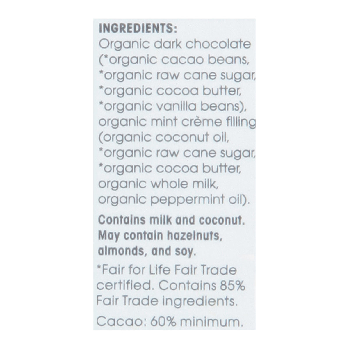 Alter Eco - Trfl Thin Mint Cream - Case of 12-2.96 OZ