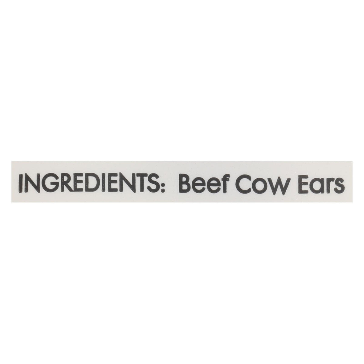 I And Love And You Dog Chews - Ear Candy - Beef Ear - 5 count - case of 6