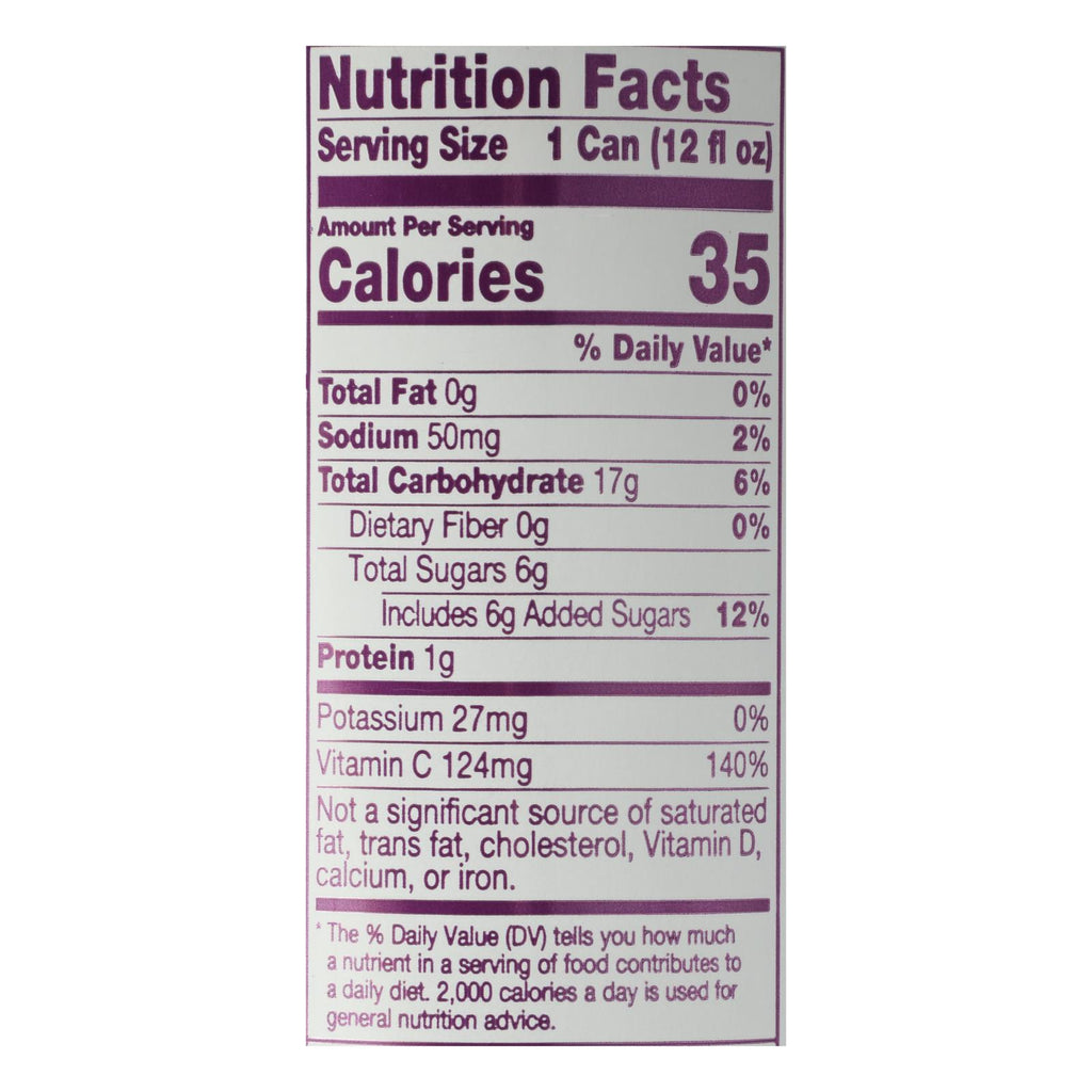Sambazon Organic Amazon Energy Drink - Low Calorie - Case of 12 - 12 fl oz