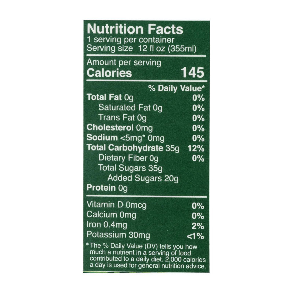 Reed's Ginger Beer Ginger Brew - Extra - Case of 6 - 12 Fl oz.