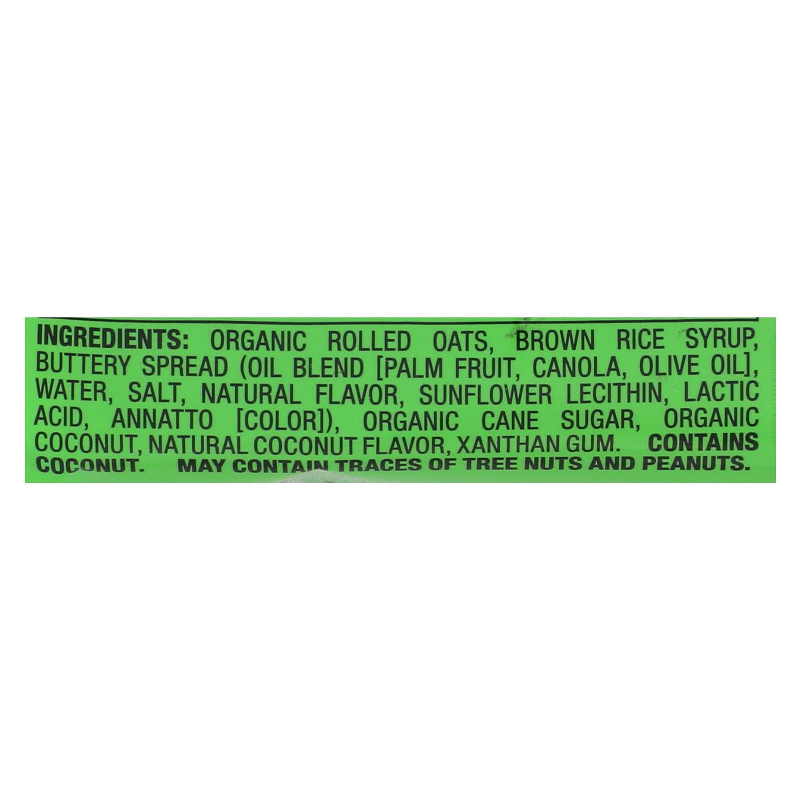 Bobo's Oat Bars - All Natural - Coconut - 3 oz Bars - Case of 12