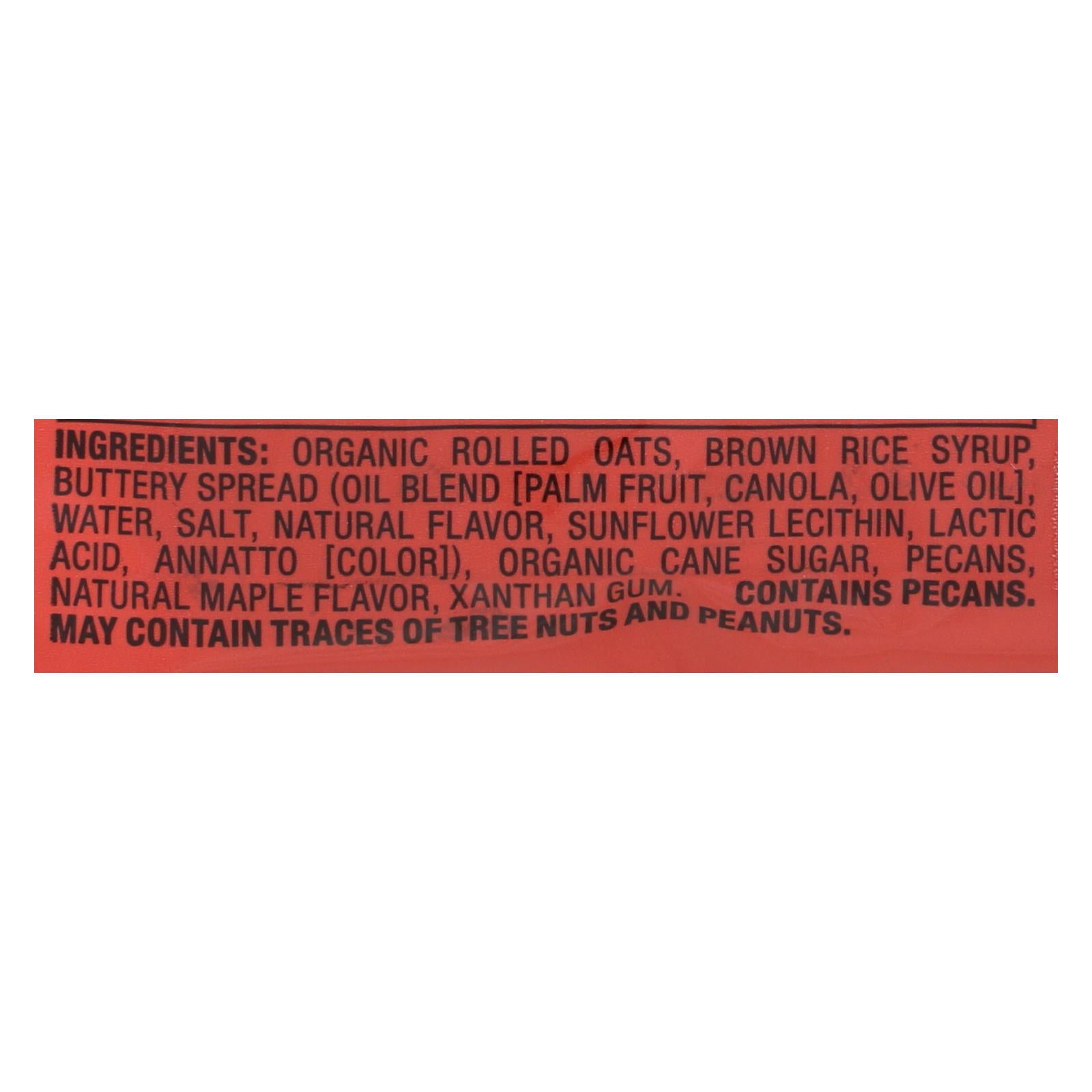 Bobo's Oat Bars - All Natural - Gluten Free - Maple Pecan - 3 oz Bars - Case of 12