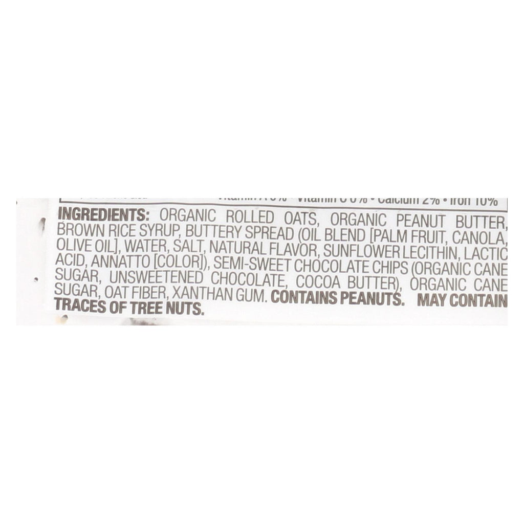 Bobo's Oat Bars - Oat Bar - Peanut Butter Filled Chocolate Chip - Case of 12 - 2.5 oz