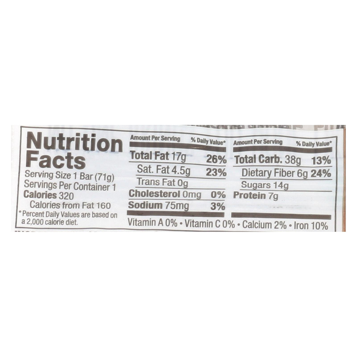 Bobo's Oat Bars - Oat Bar - Peanut Butter Filled Chocolate Chip - Case of 12 - 2.5 oz