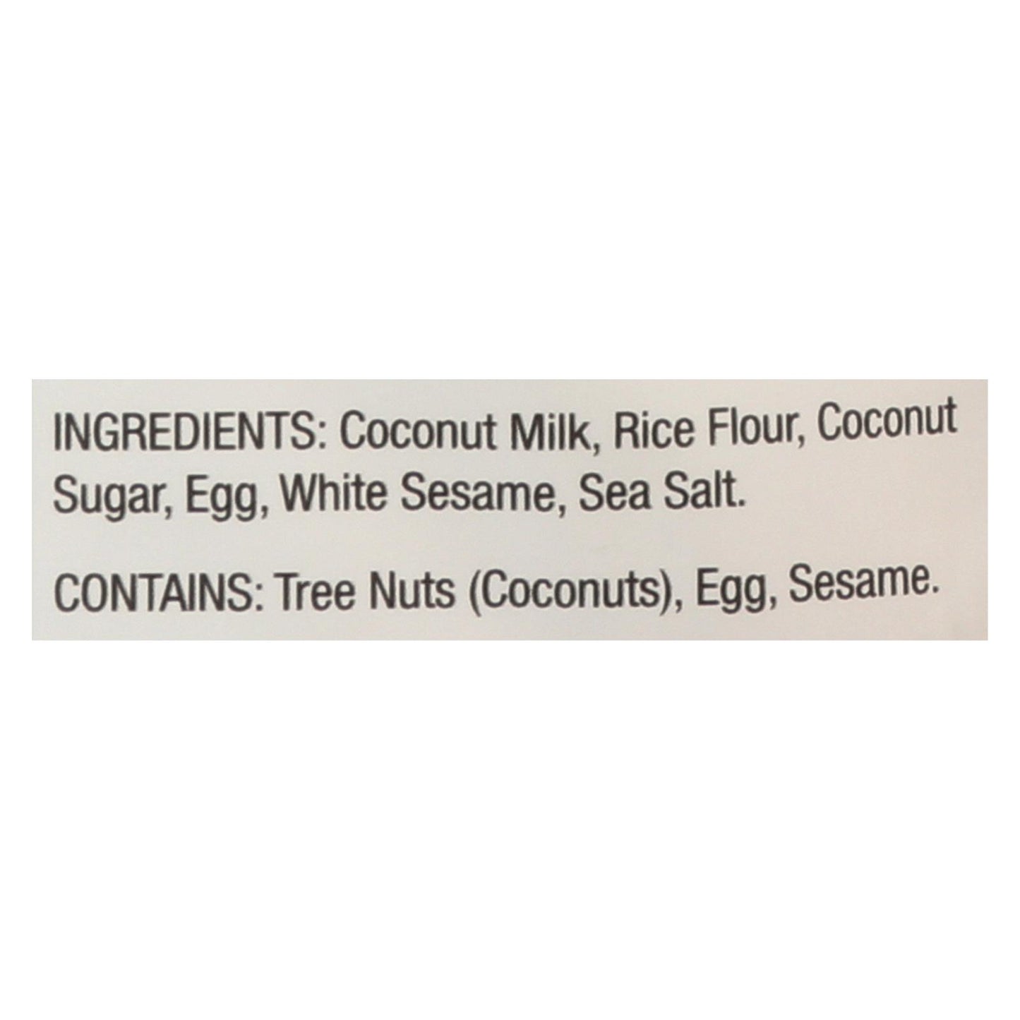 Sun Tropics Coco Rolls Original, Rolled Coconut Wafer  - Case of 12 - 4 OZ